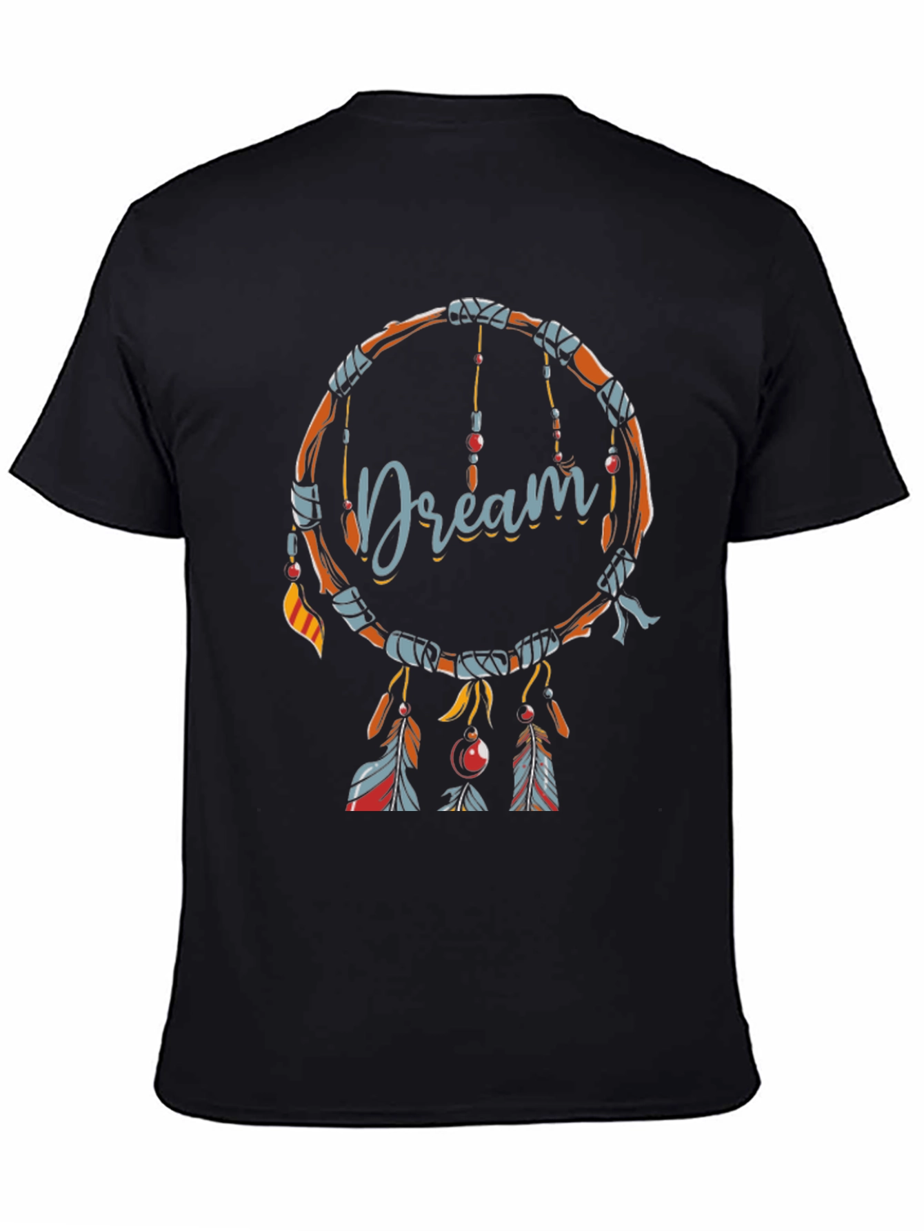 Black Dreamcatcher T-Shirt - Boho Style Dream Shirt view 4