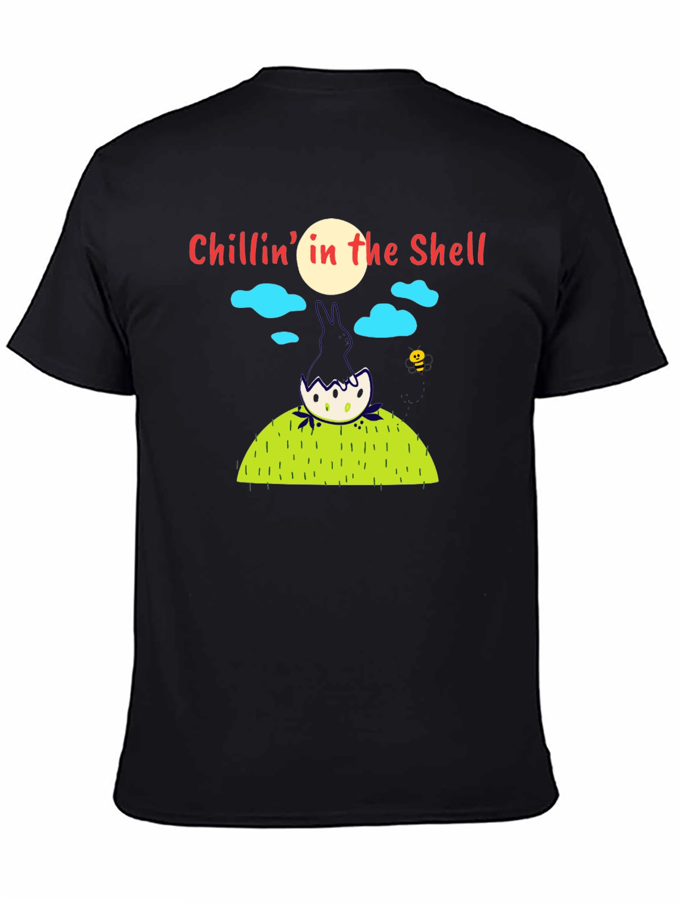 Black Chillin' in the Shell Graphic Tee view 4