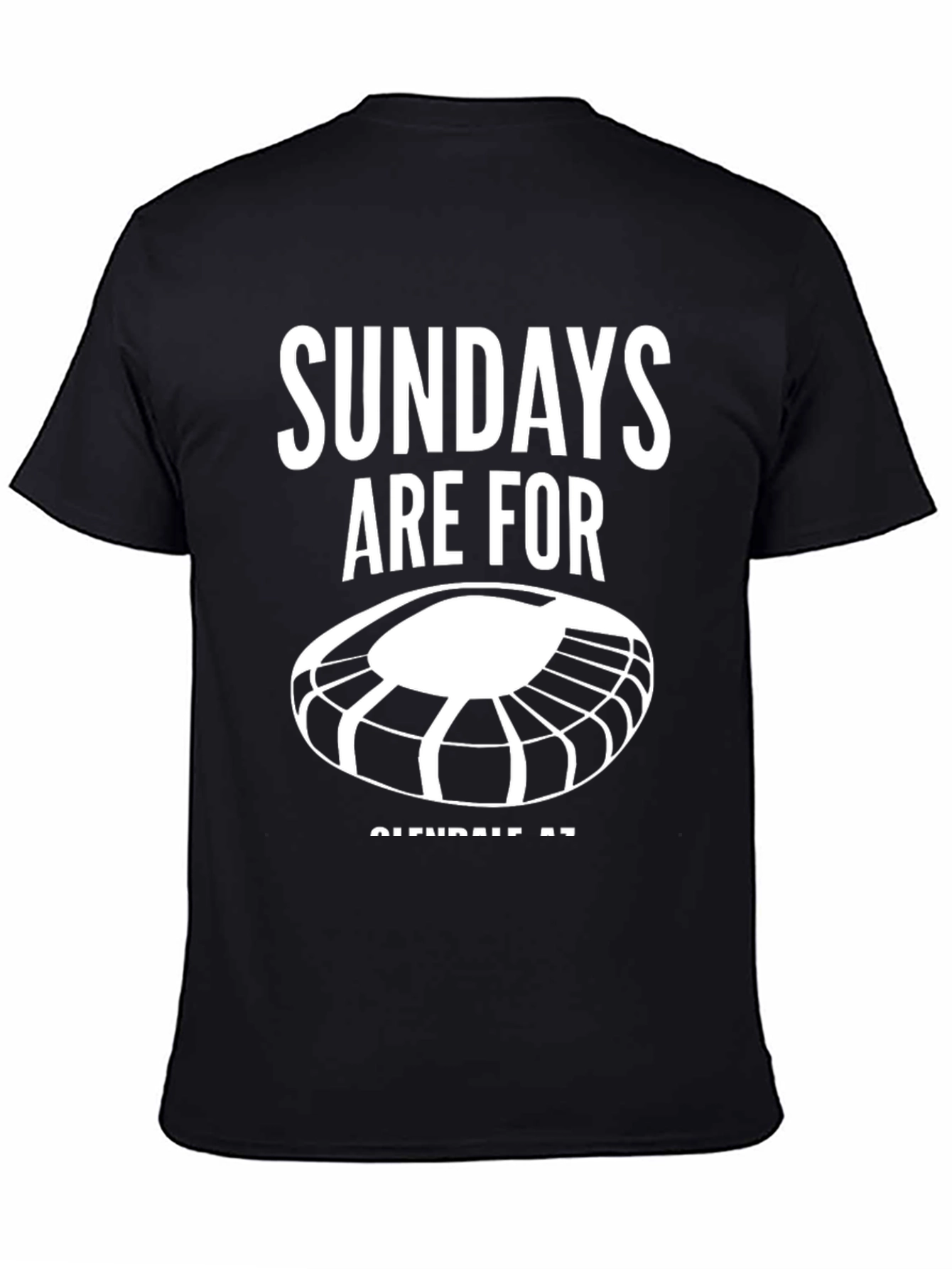 Black Sundays Are For Glendale AZ T-Shirt view 4