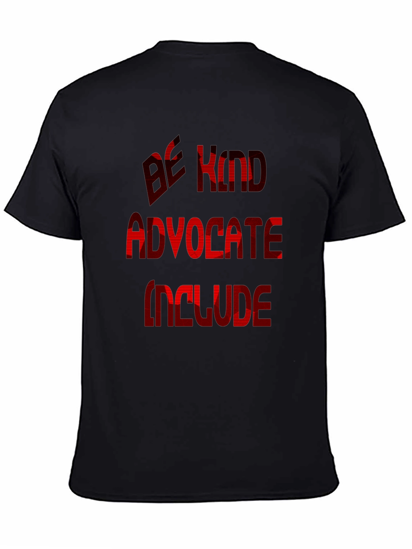 Black Be Kind Advocate Include Black Graphic T-Shirt view 4