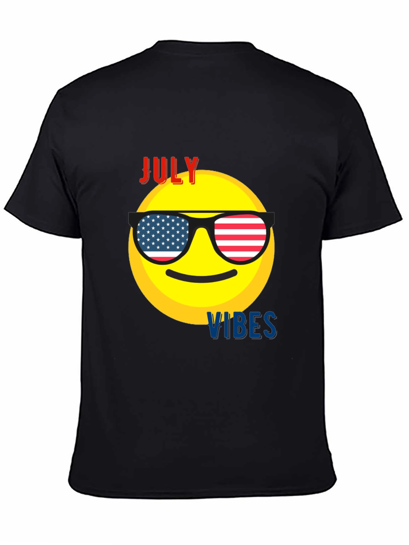 Black July Vibes Graphic Tee view 4