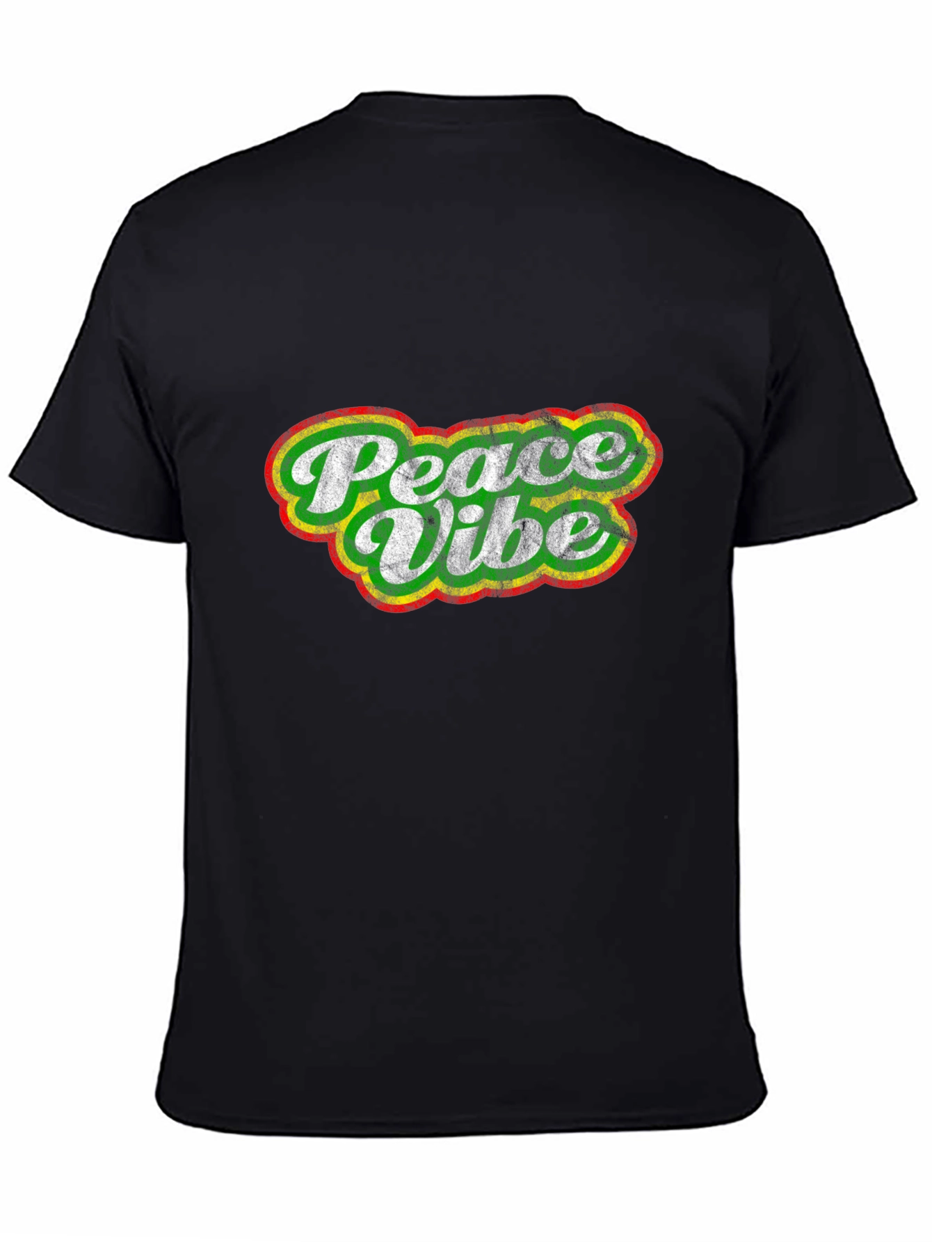Peace Vibe Rasta T-Shirt - 4