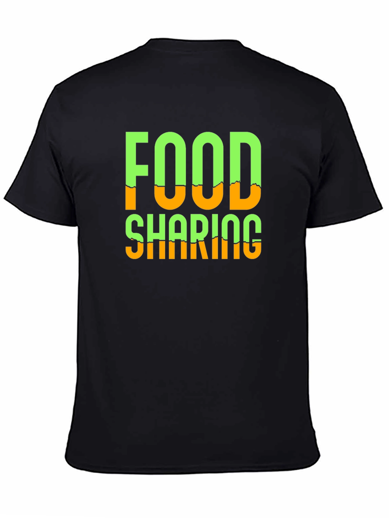 Food Sharing Graphic Tee - Black - 4