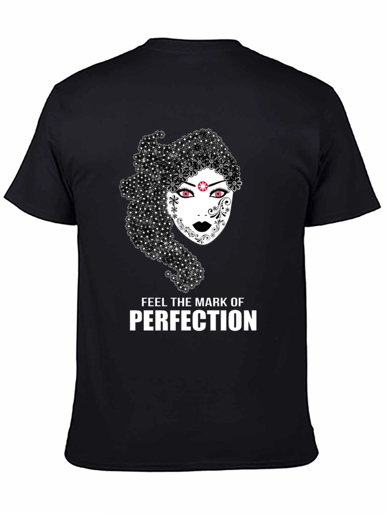Black Mark of Perfection Graphic T-Shirt view 4