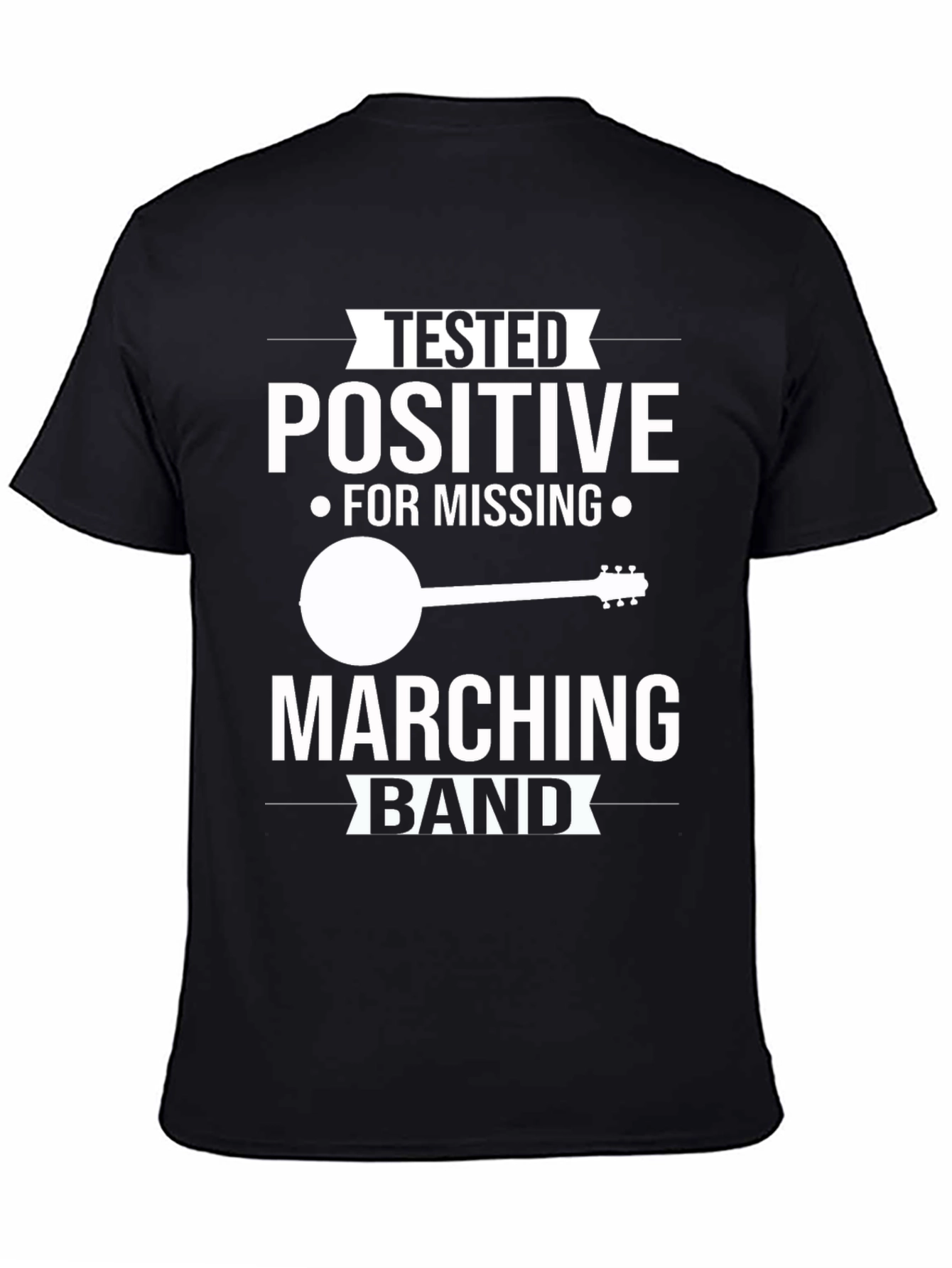 Black Missing Marching Band T-Shirt view 4
