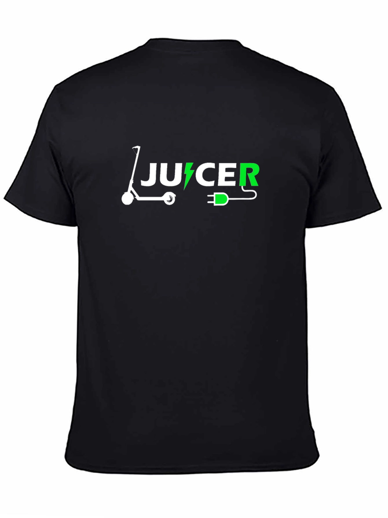 Black Electric Juicer T-Shirt - Modern Streetwear view 4