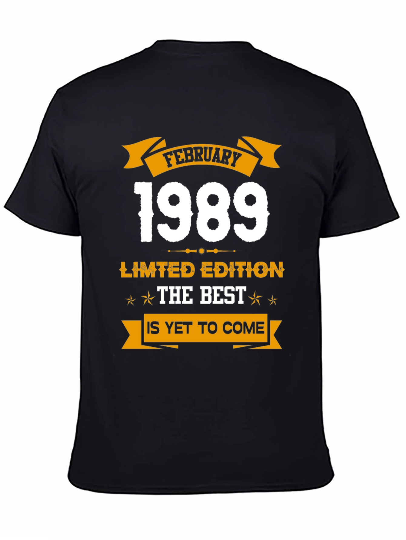 Black February 1989 Limited Edition T-Shirt view 4