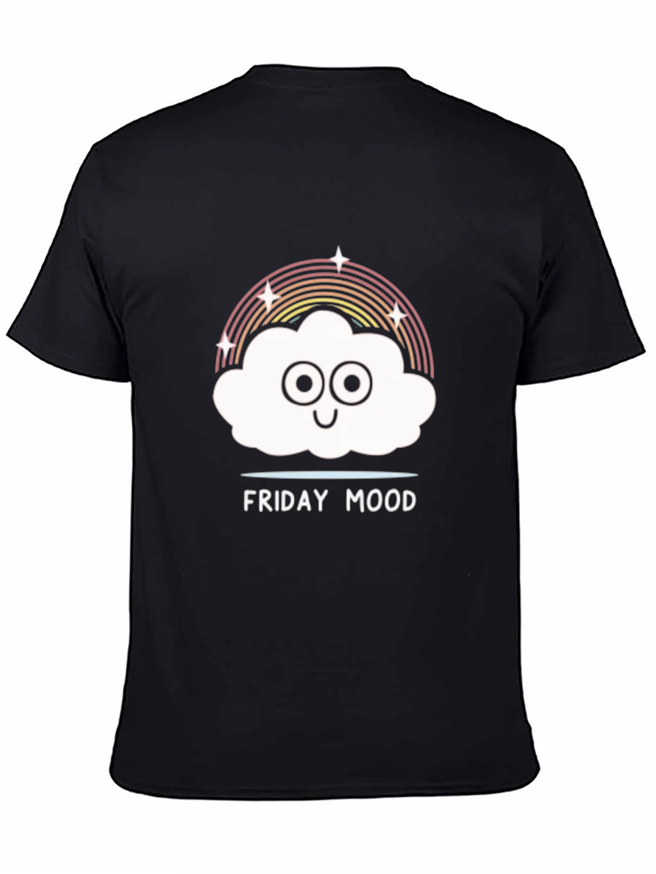 Black Friday Mood Graphic T-Shirt view 4