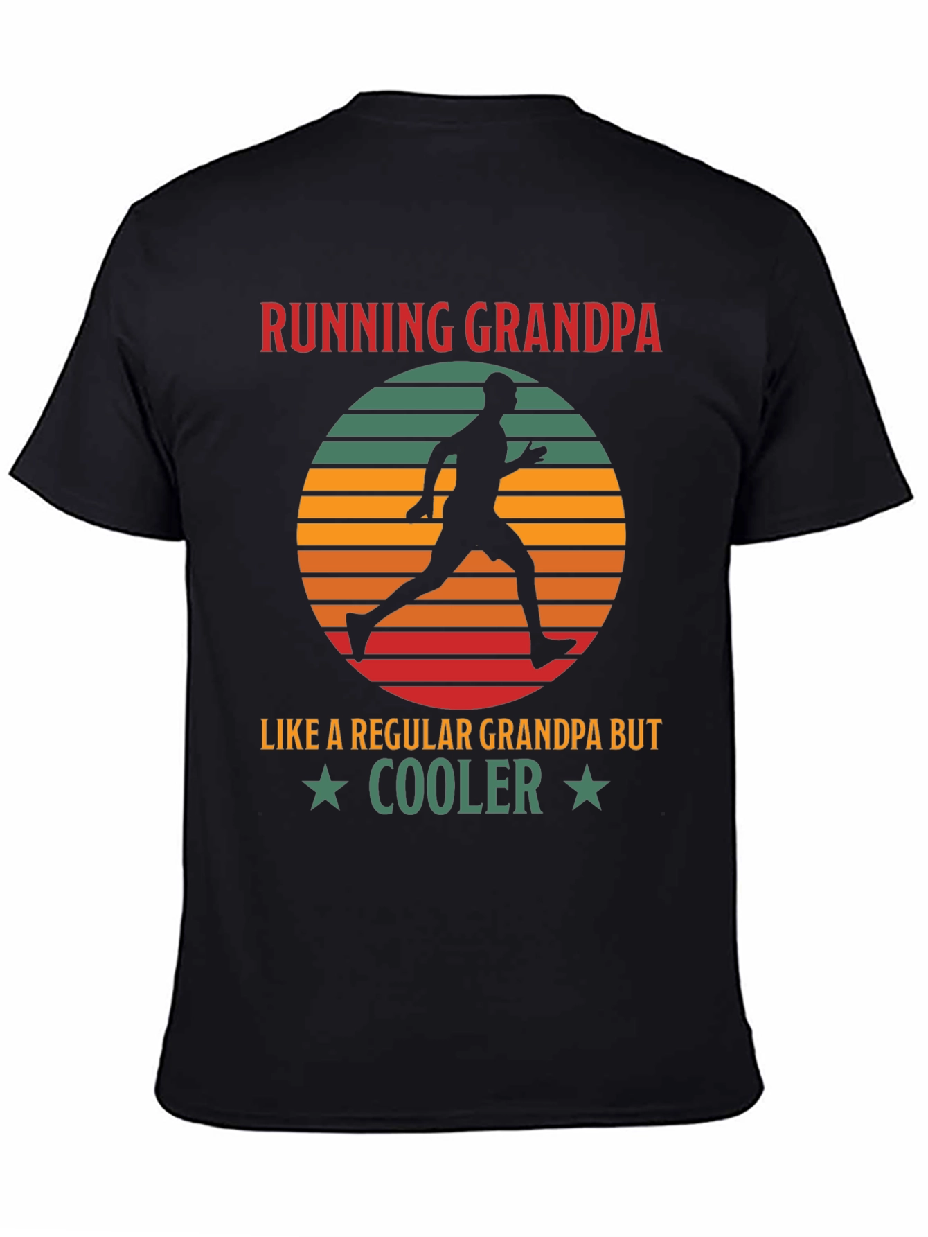 Running Grandpa T-Shirt - Cool Grandpa Gift - 4