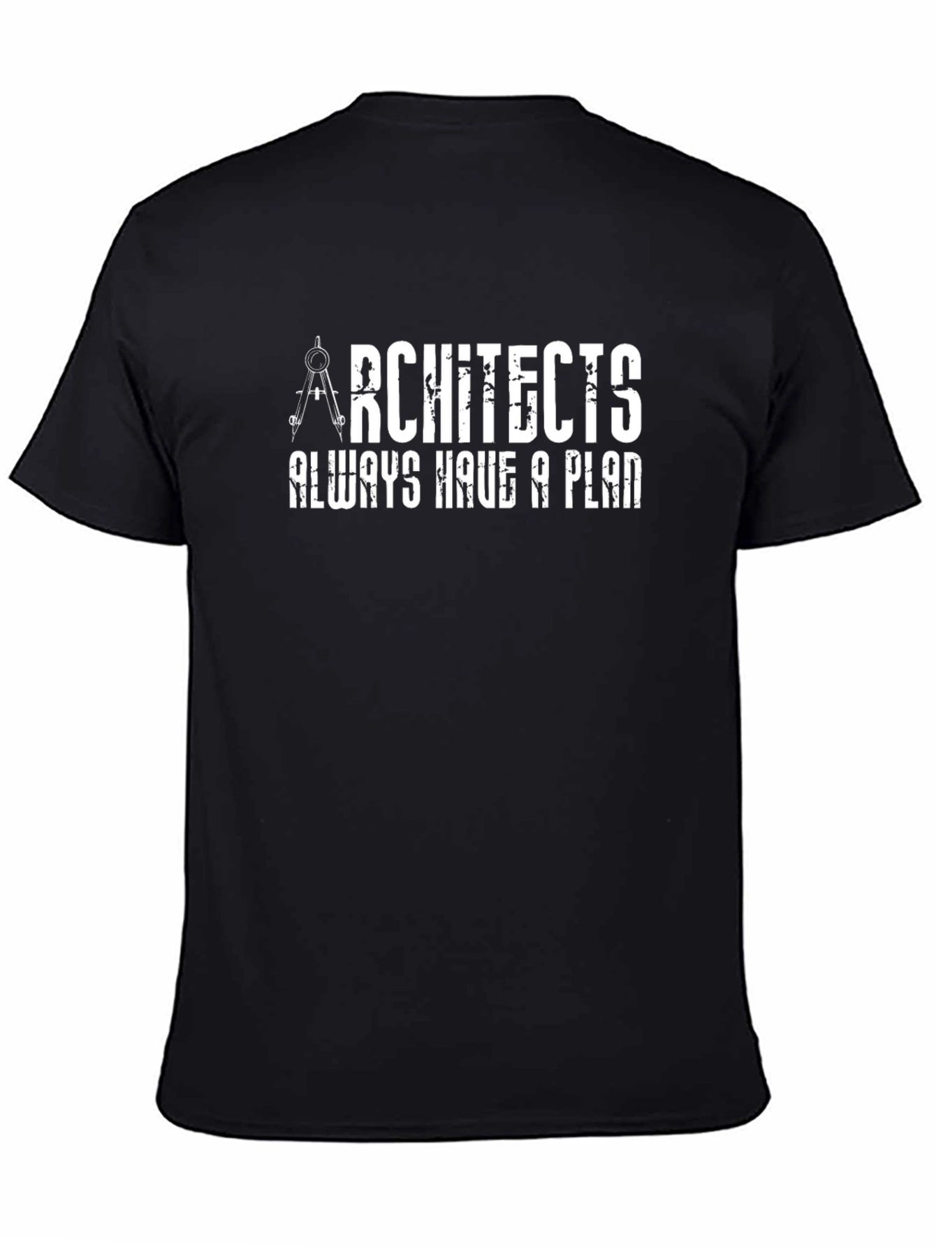 Black Architects Always Have a Plan Graphic Tee view 4