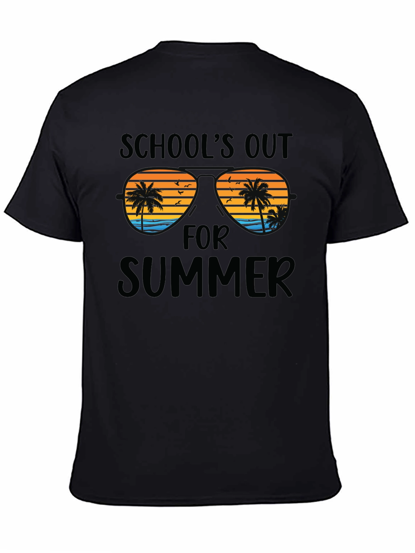 Black School's Out for Summer Graphic Tee view 4