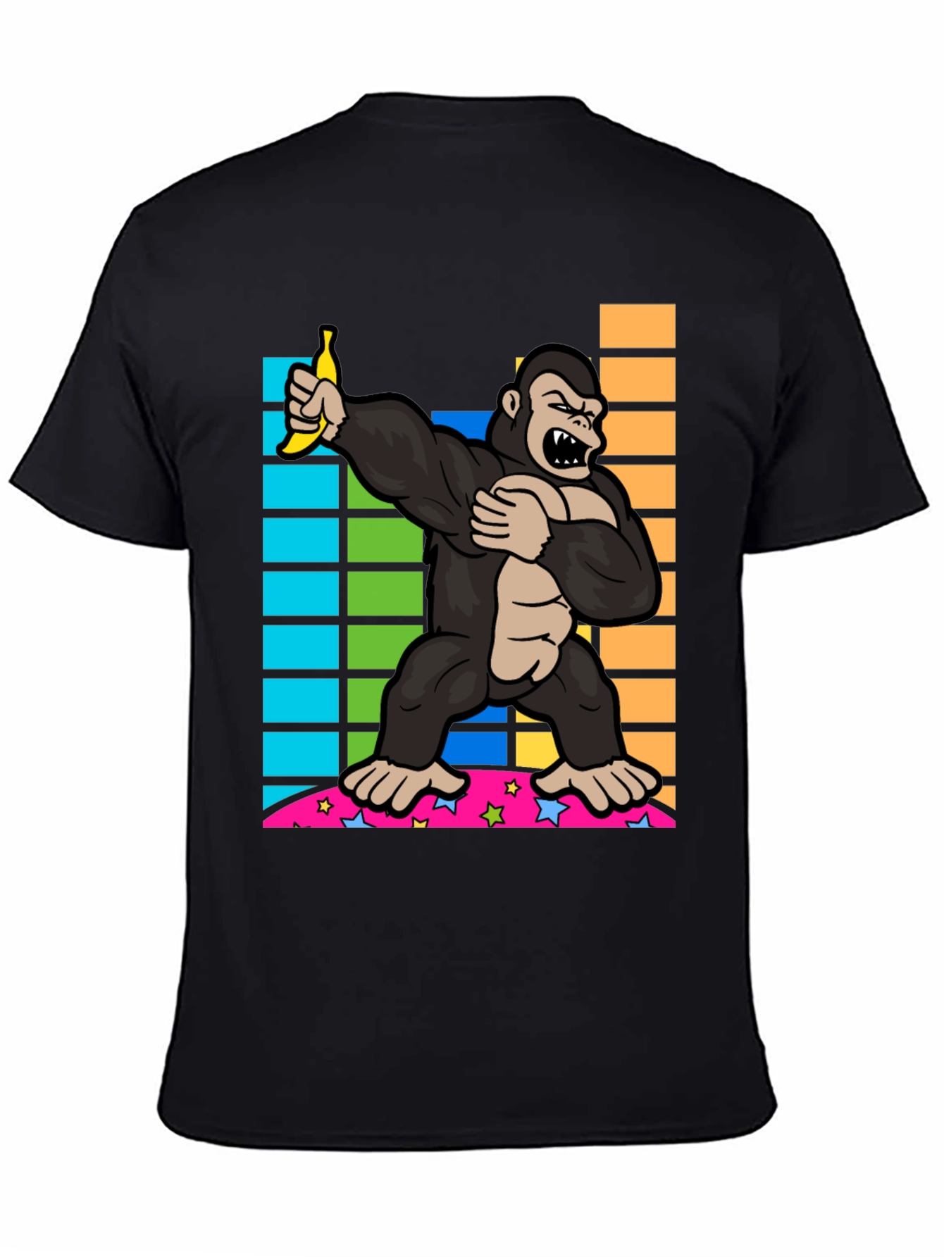 Gorilla Banana Graphic T-Shirt - 4