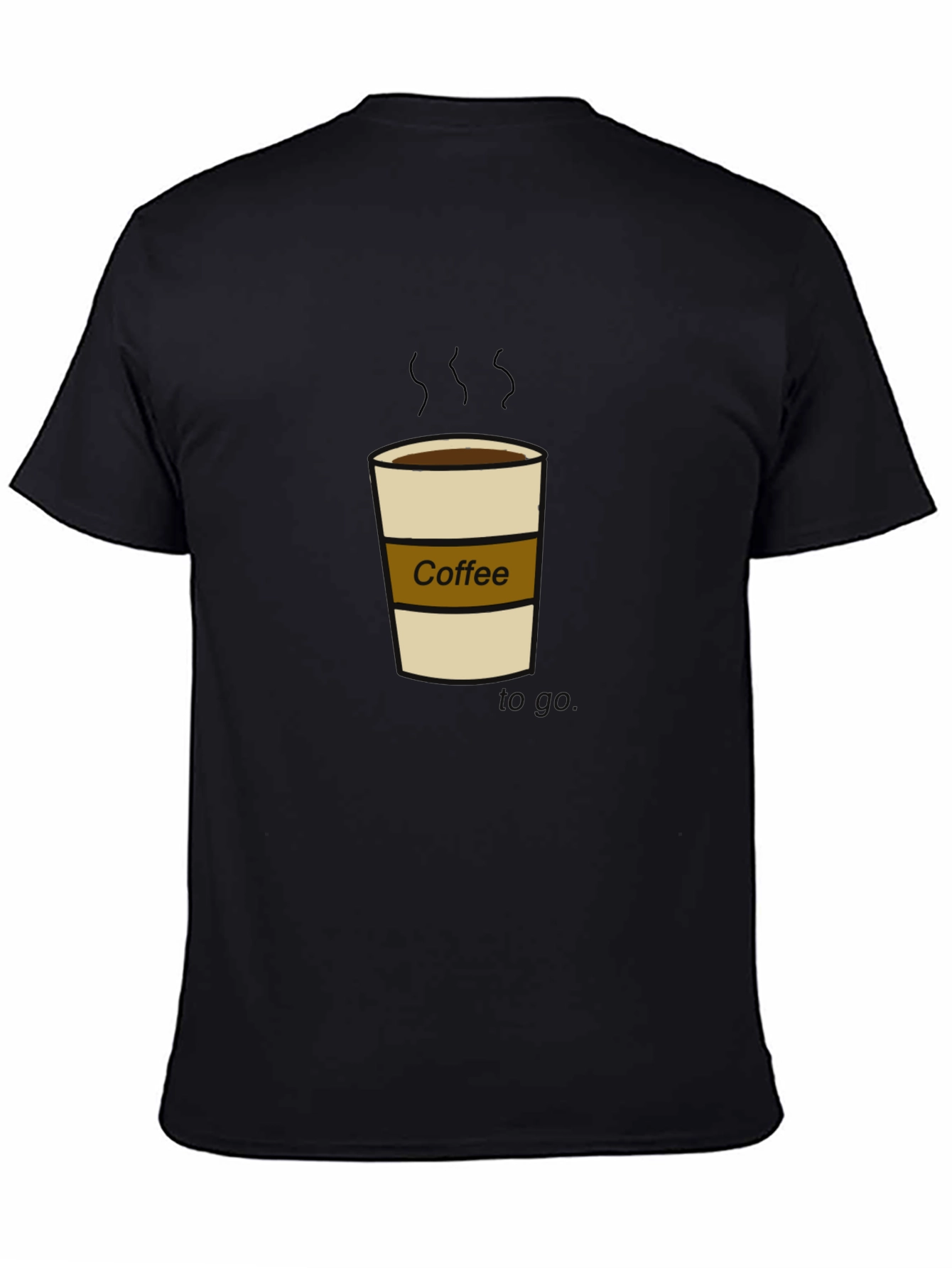 Black Coffee T-Shirt - Stylish Graphic Tee for Coffee Lovers view 4
