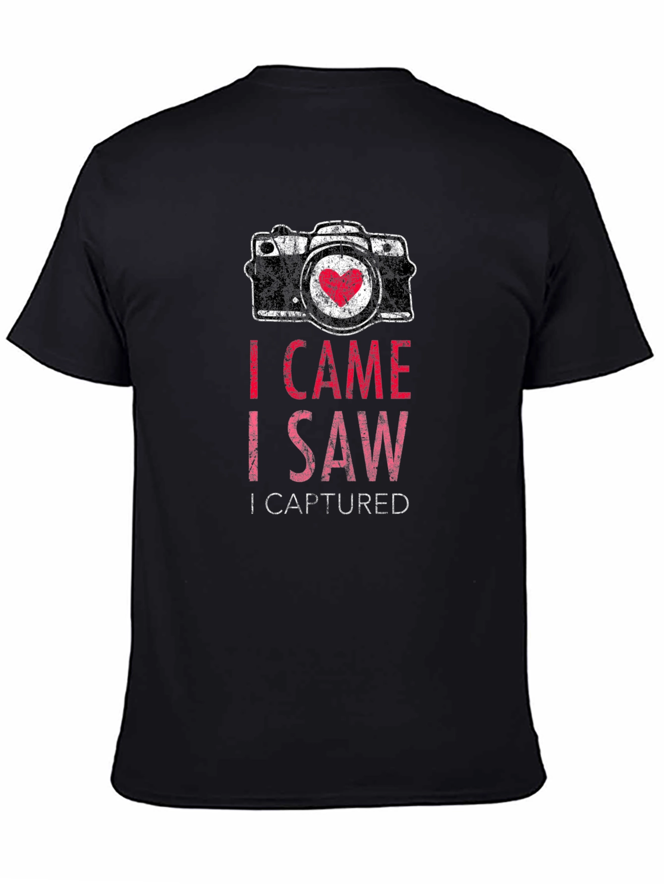 I Came I Saw I Captured T-Shirt - Photographer Tee - 4