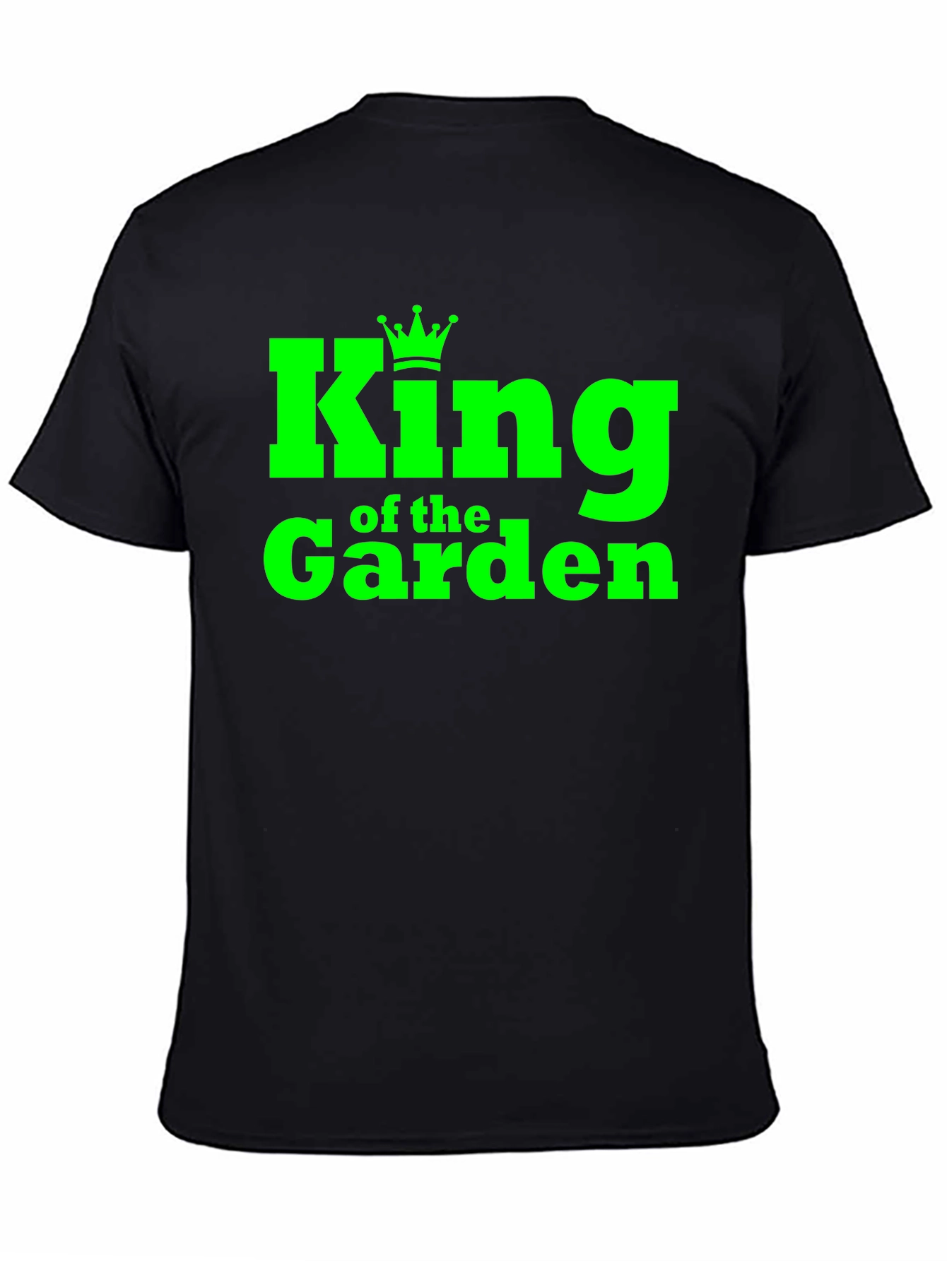 Black King of the Garden Graphic T-Shirt view 4