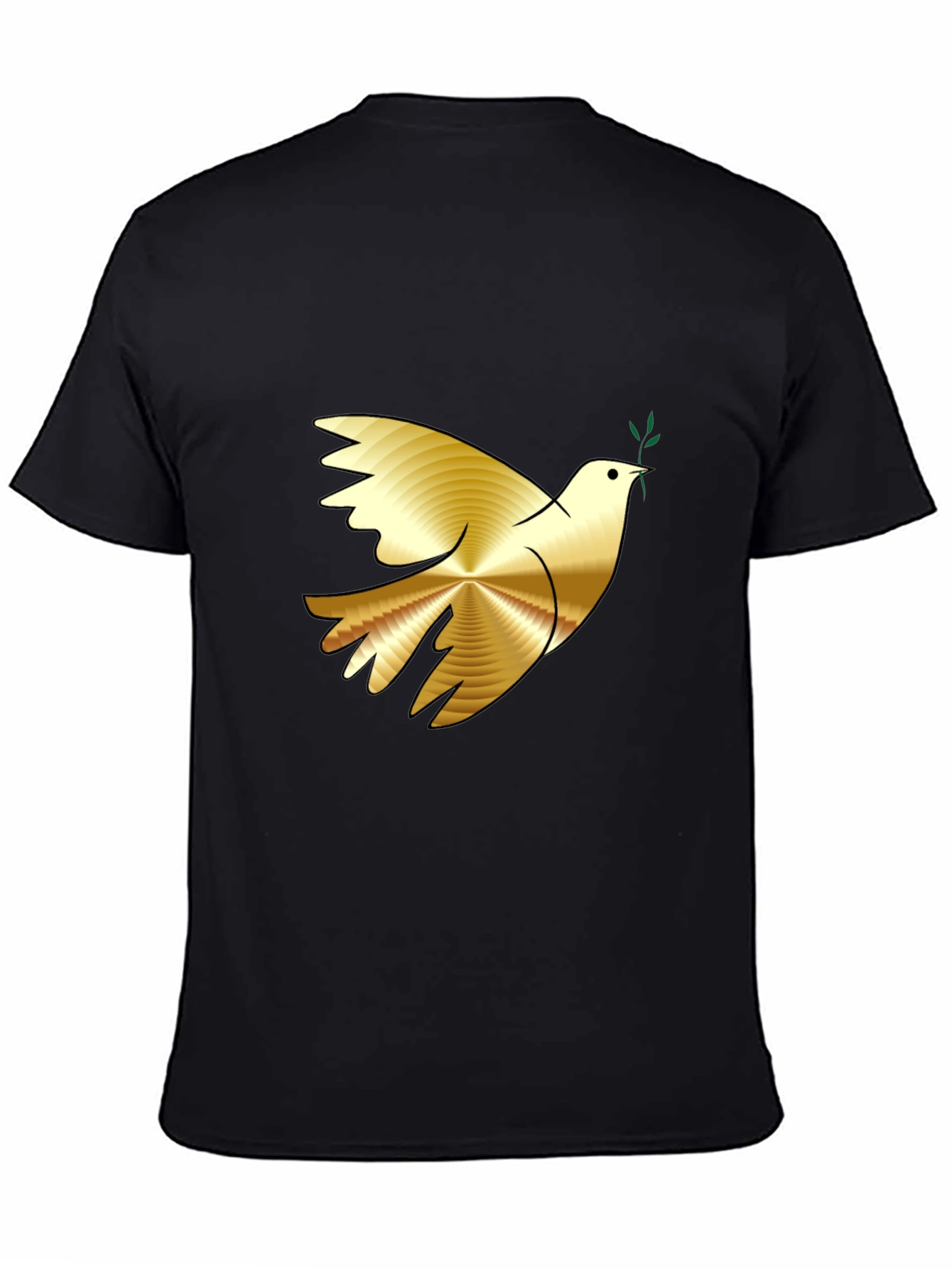 Black Dove Graphic Tee - Black view 4