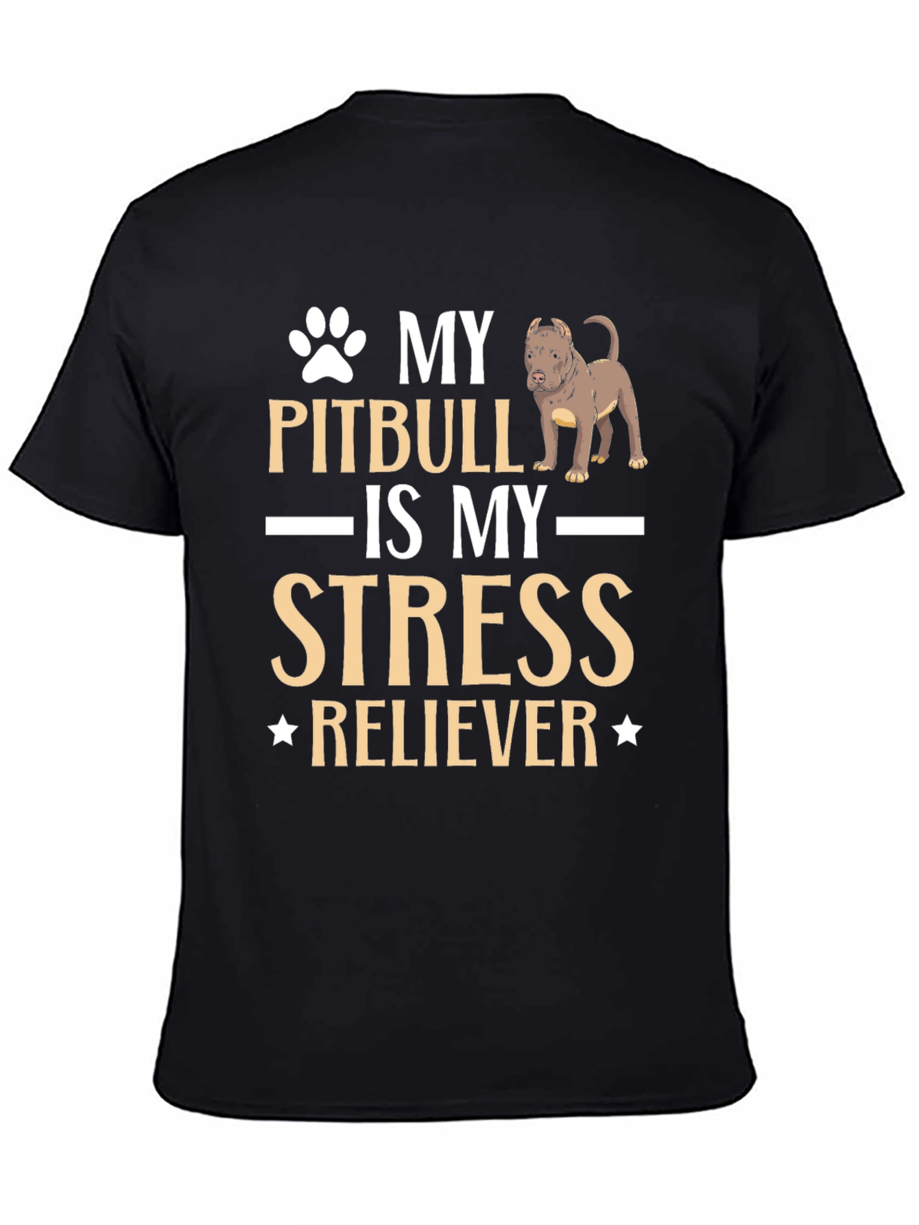 Pitbull Stress Reliever T-Shirt - 4