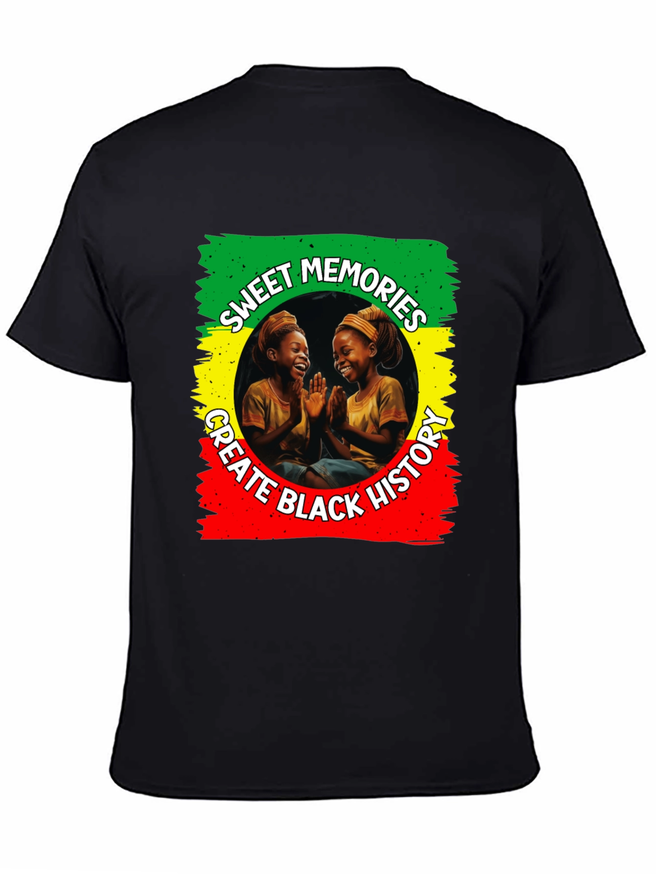 Black Sweet Memories Black History Graphic Tee view 4