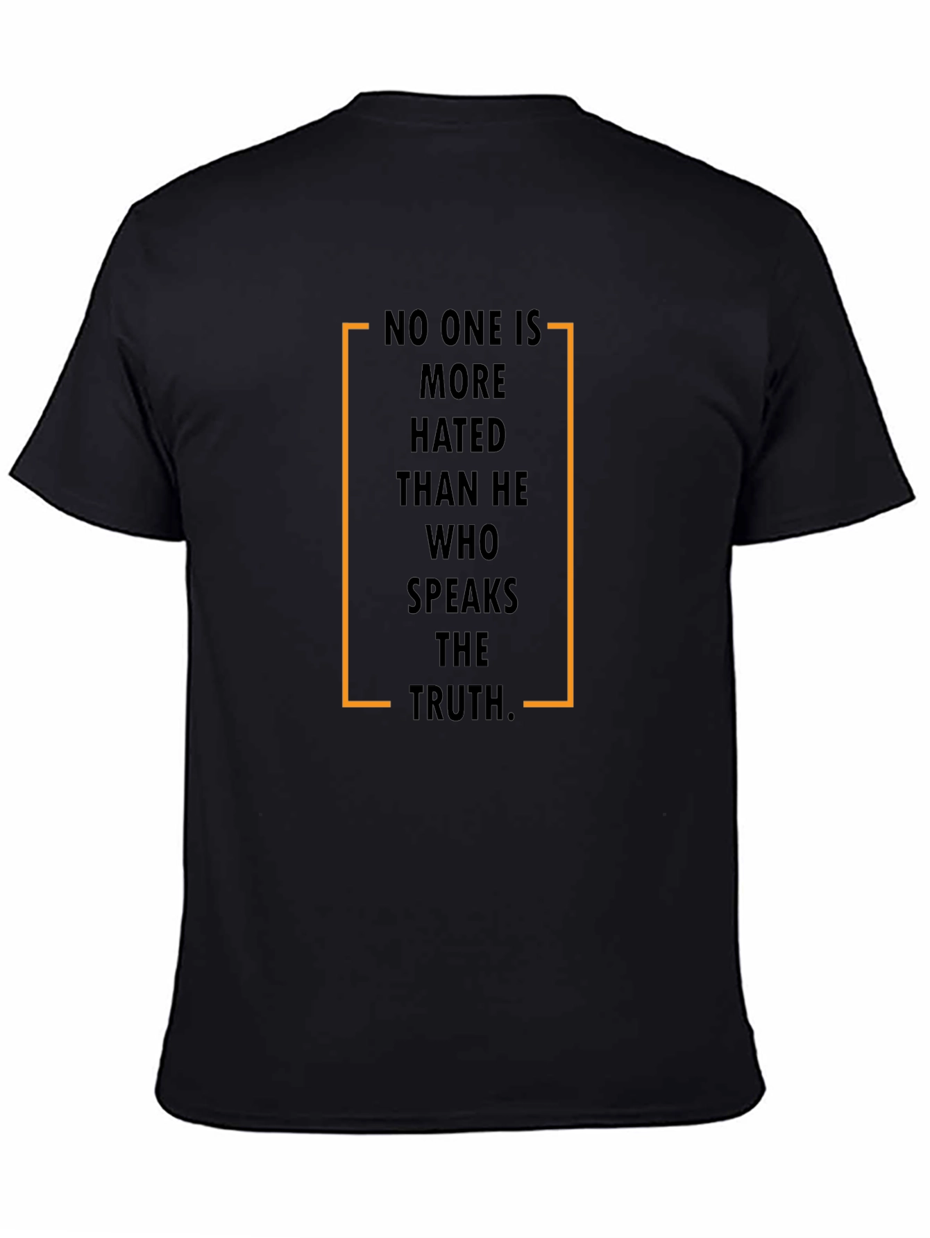 Black Truth T-Shirt: Speak Your Mind in Style view 4