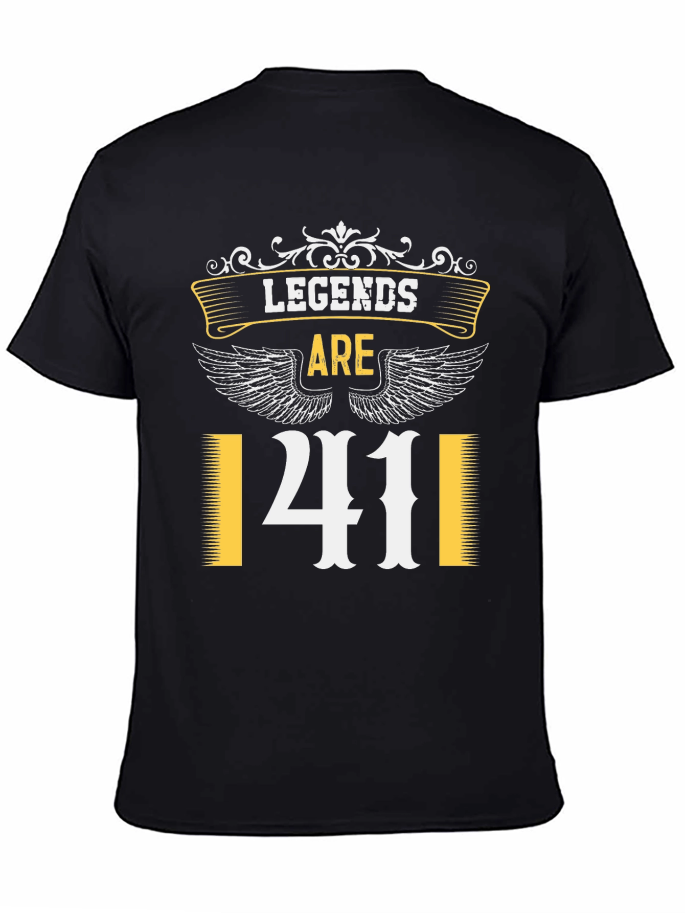 Black Legends Are 41 T-Shirt view 4