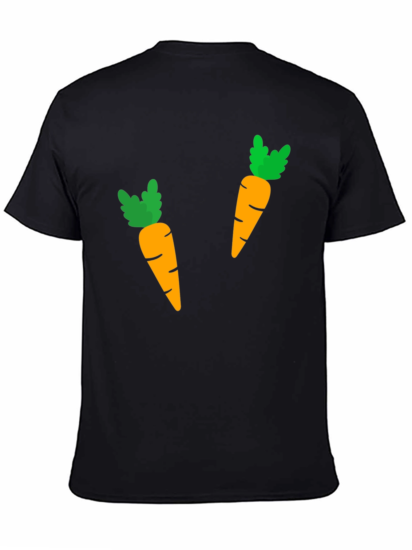 Black Carrot T-Shirt - Fun & Unique Graphic Tee view 4