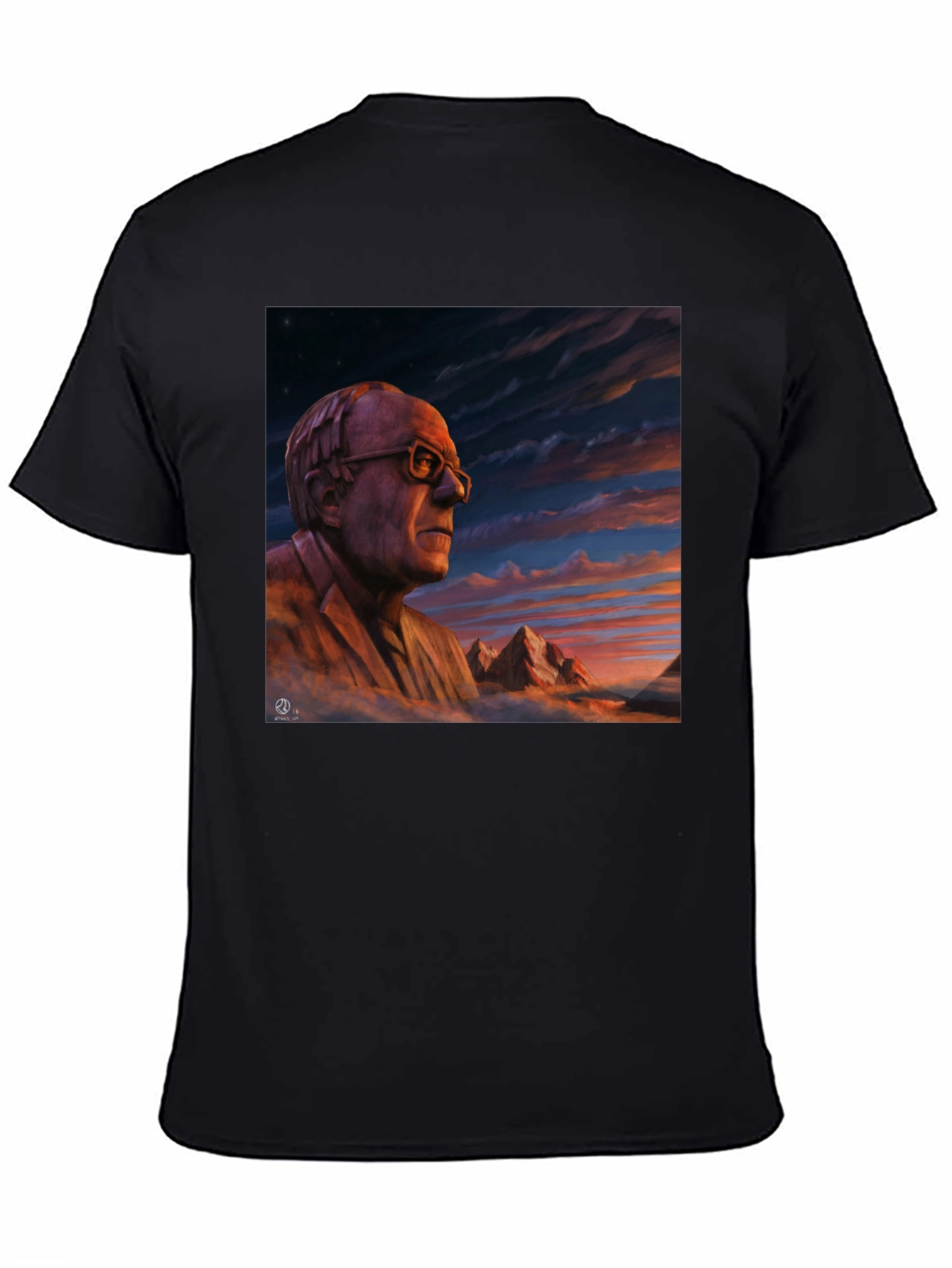 Artistic Portrait Graphic T-Shirt - 4