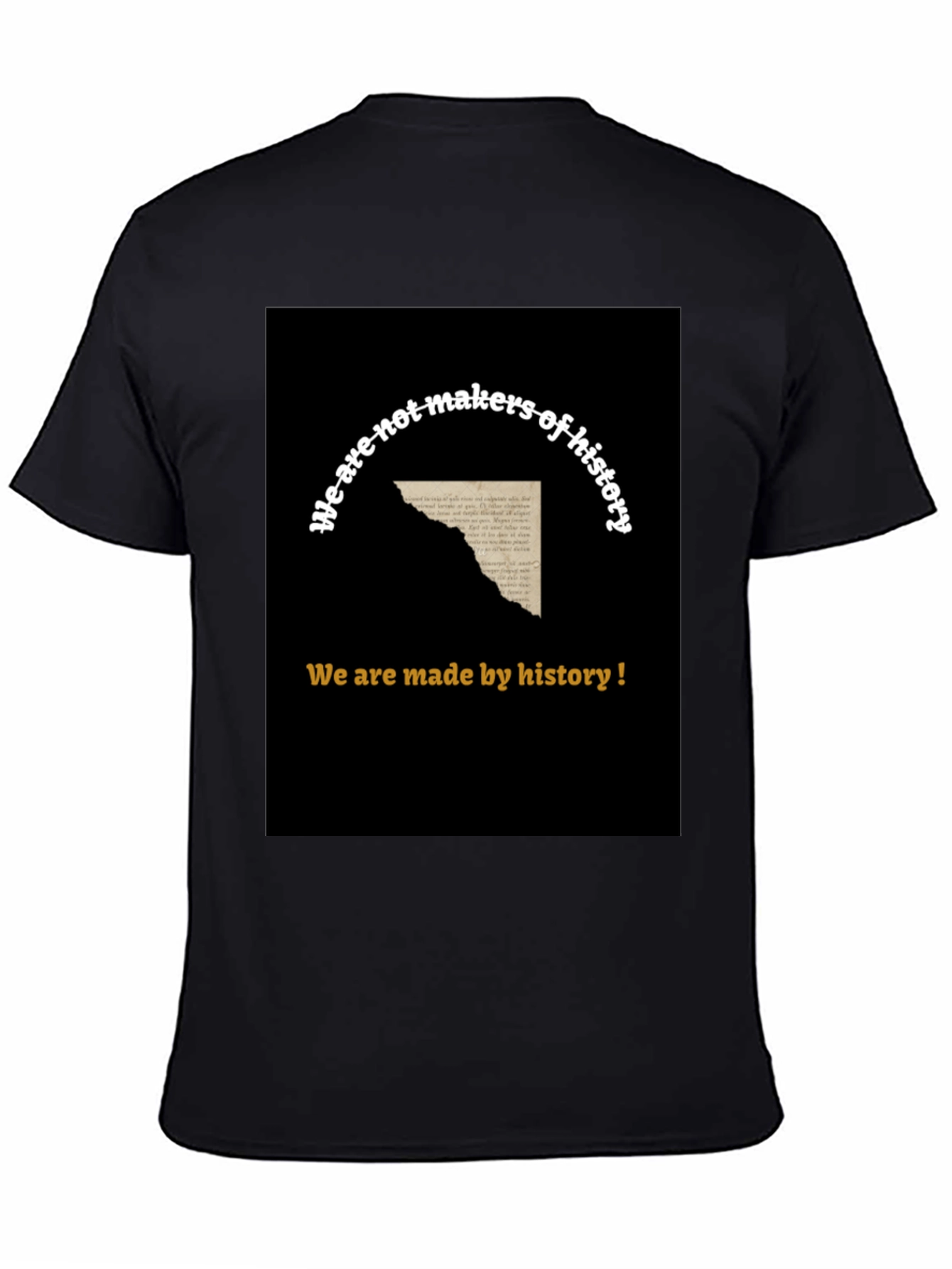 Black History T-Shirt - Men's Black Graphic Tee view 4