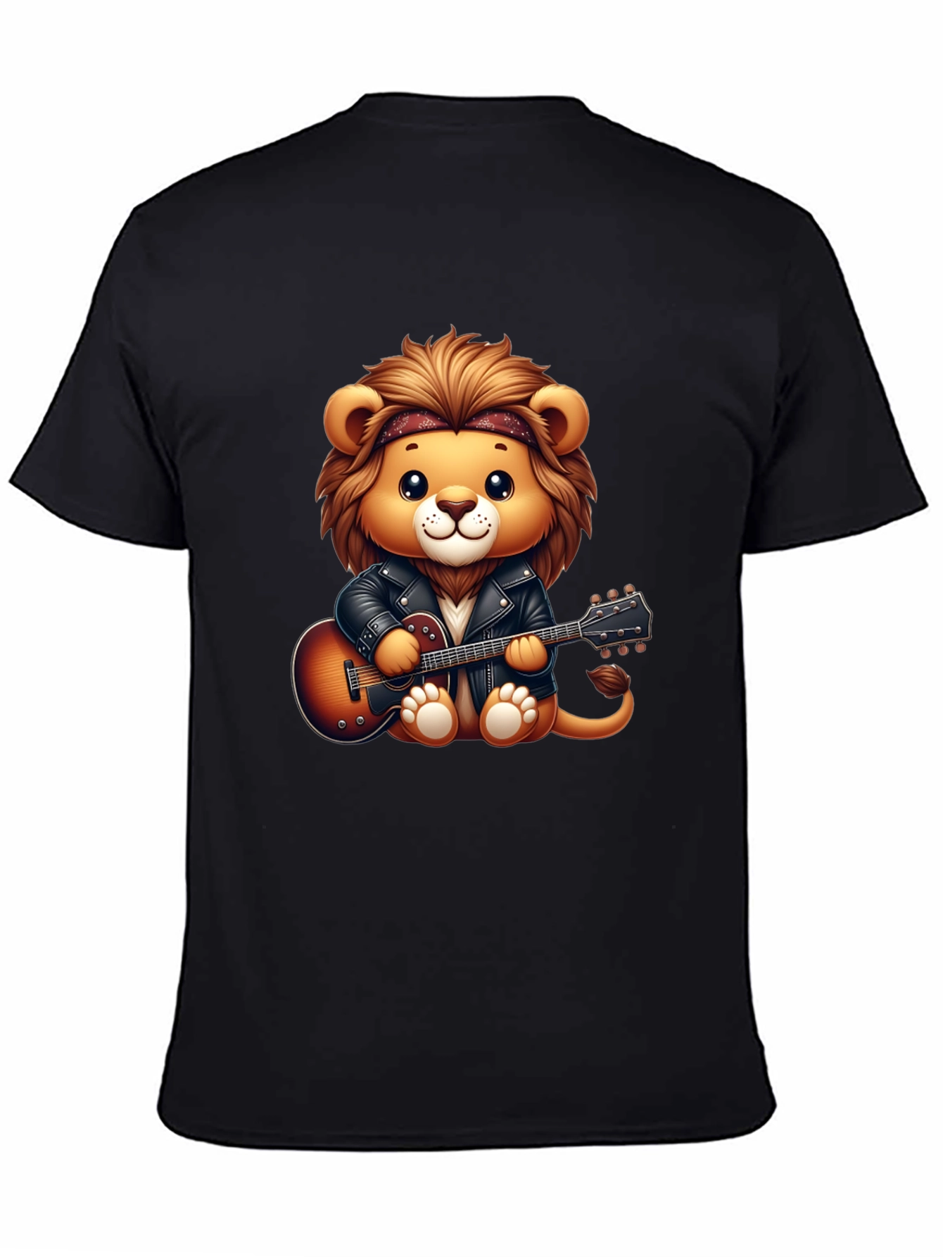 Black Lion Rockstar Graphic Tee view 4