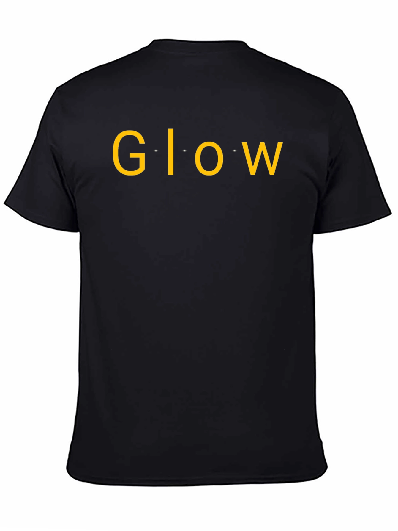 Black Glow Graphic Tee - Stylish Comfort, Modern Design view 4