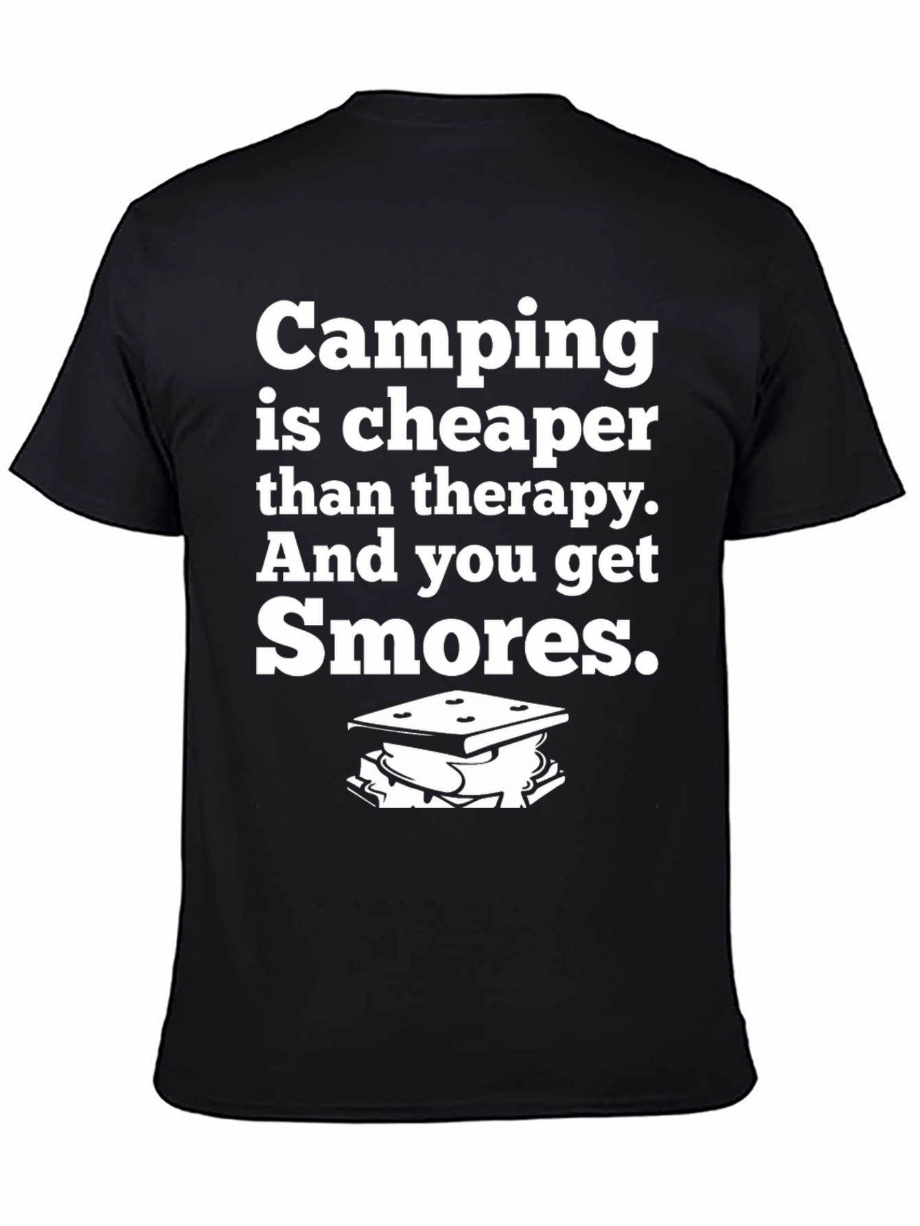 Camping is Cheaper Smores T-Shirt - 4