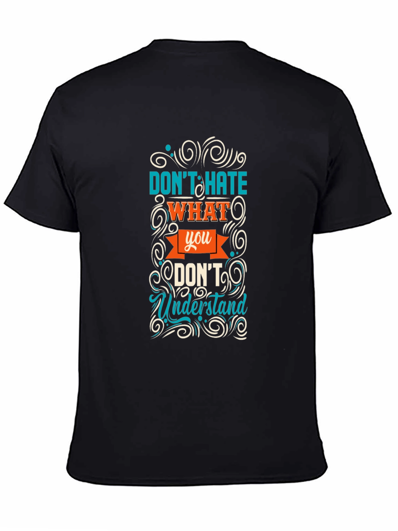 Black Don't Hate What You Don't Understand Graphic Tee view 4