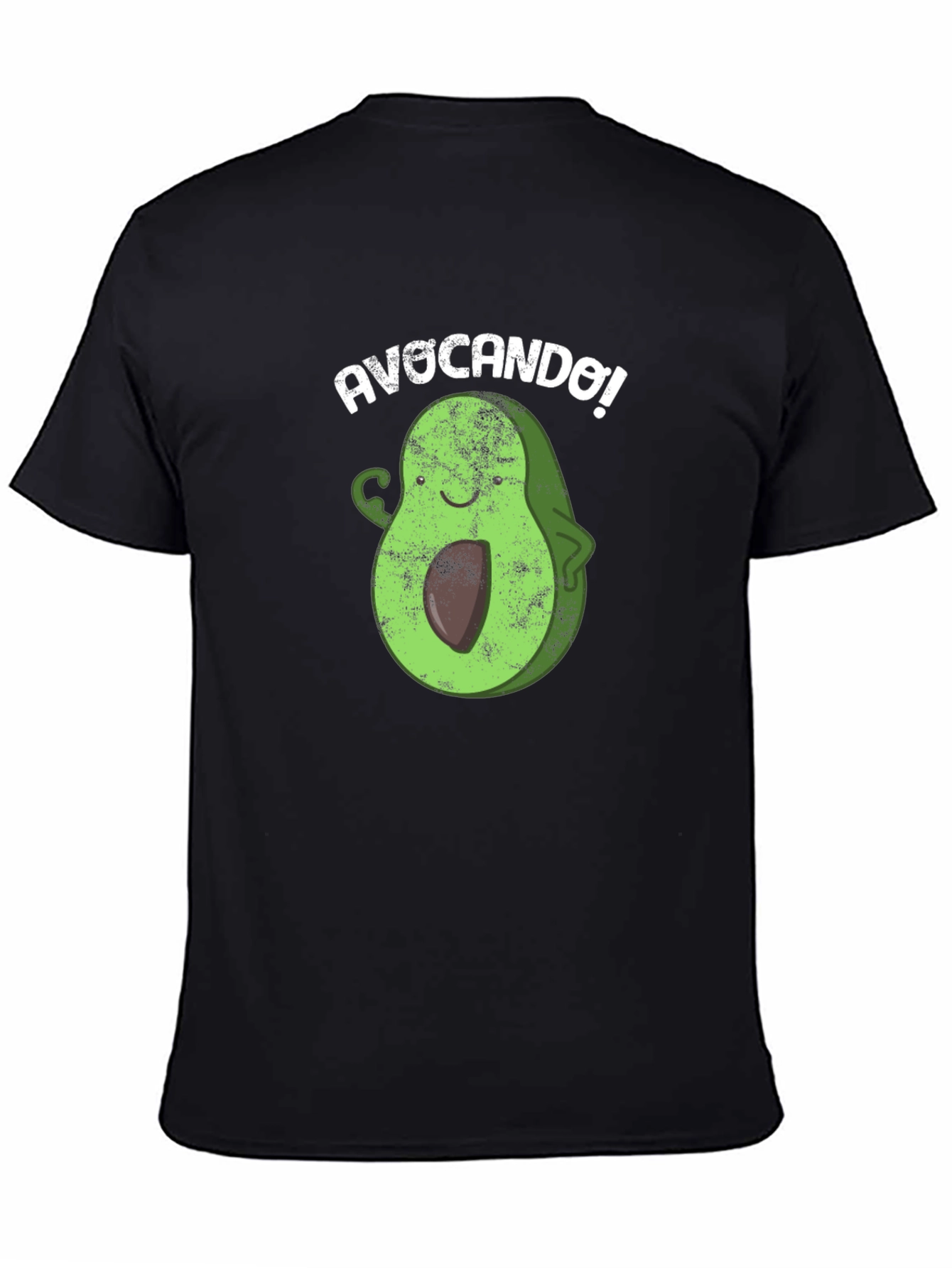 Black Avocando Funny Avocado Pun T-Shirt view 4