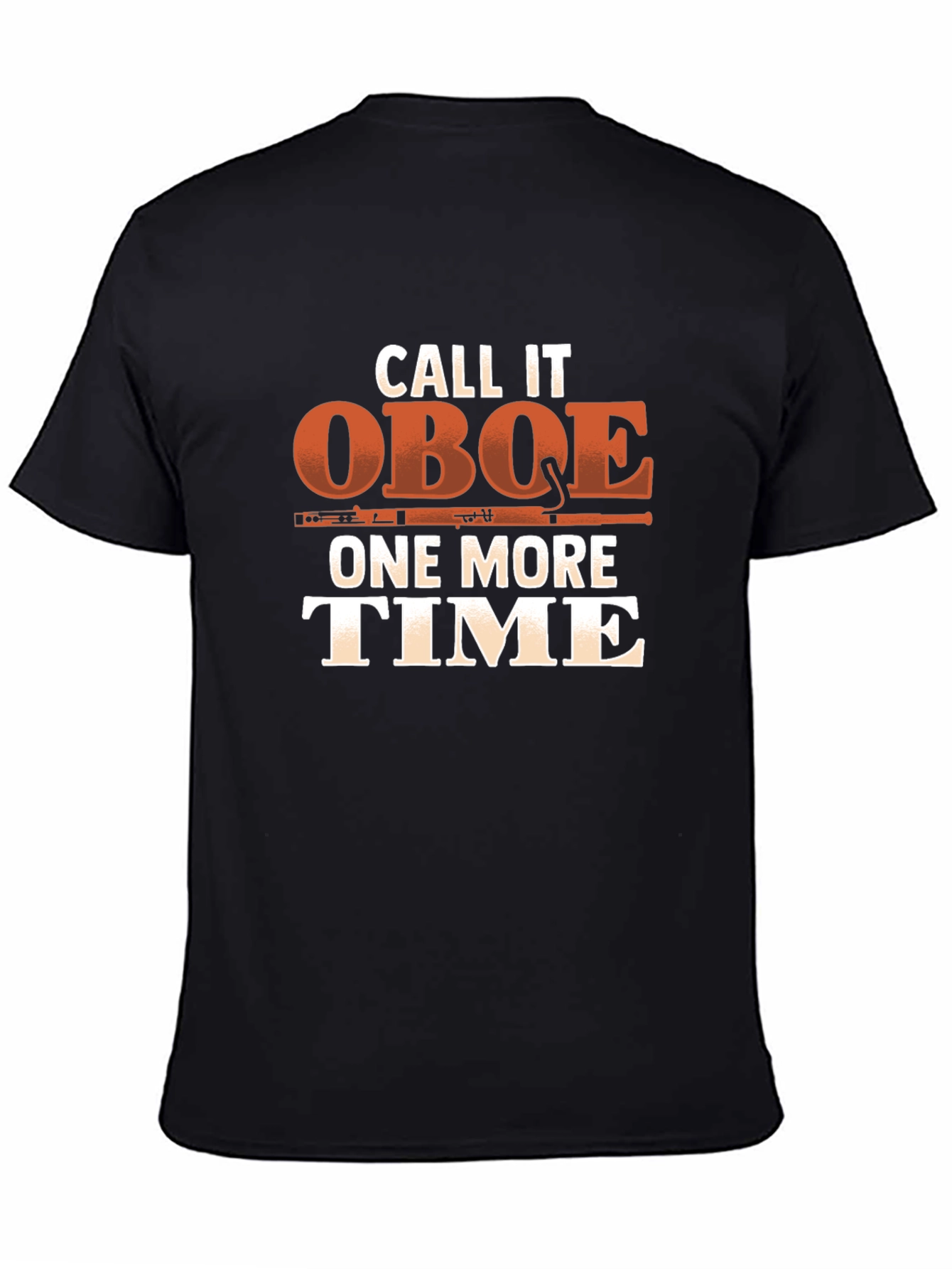 Black Call It Oboe One More Time T-Shirt view 4