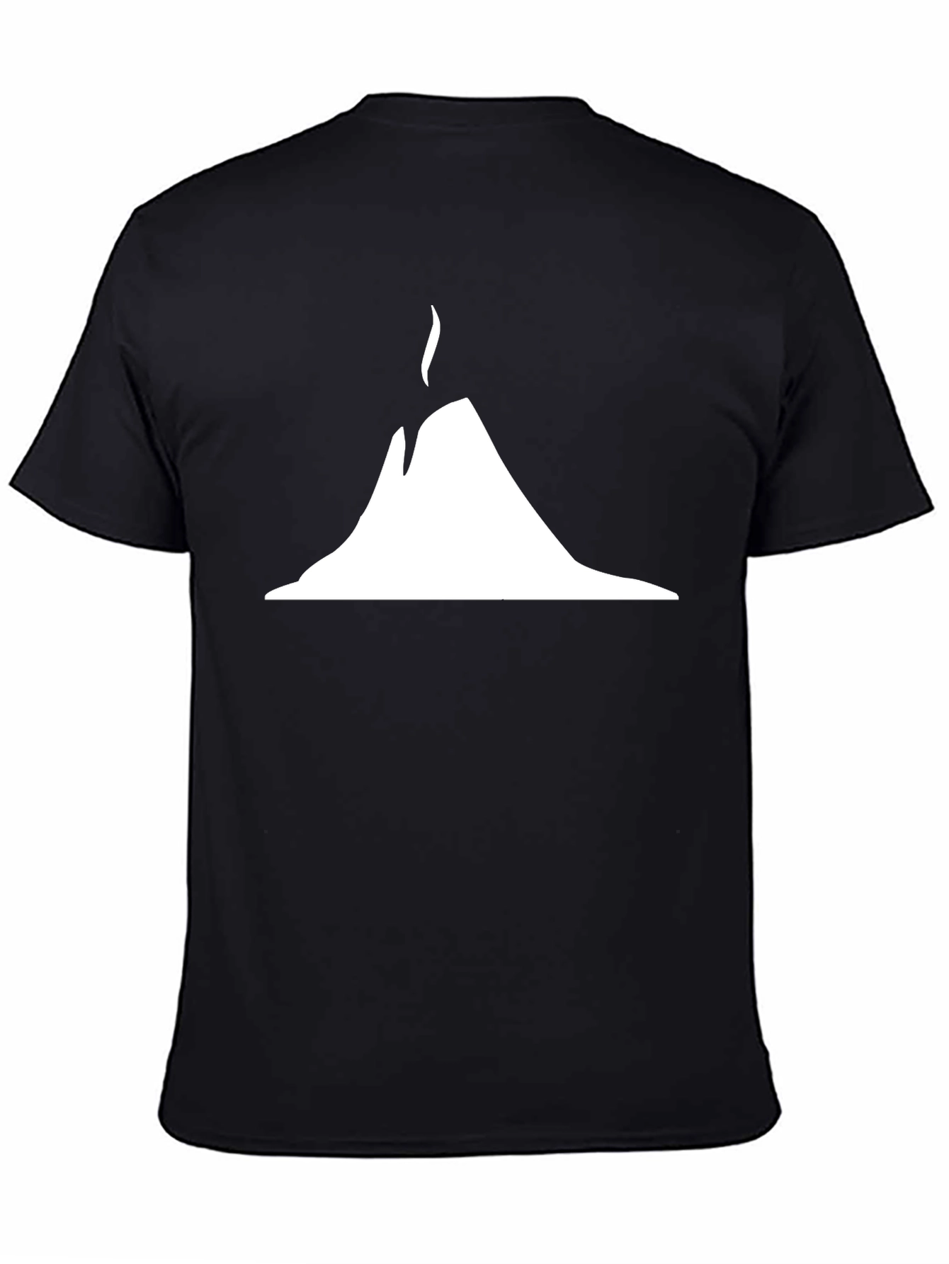 Black Volcano Graphic Tee - Casual Comfort view 4