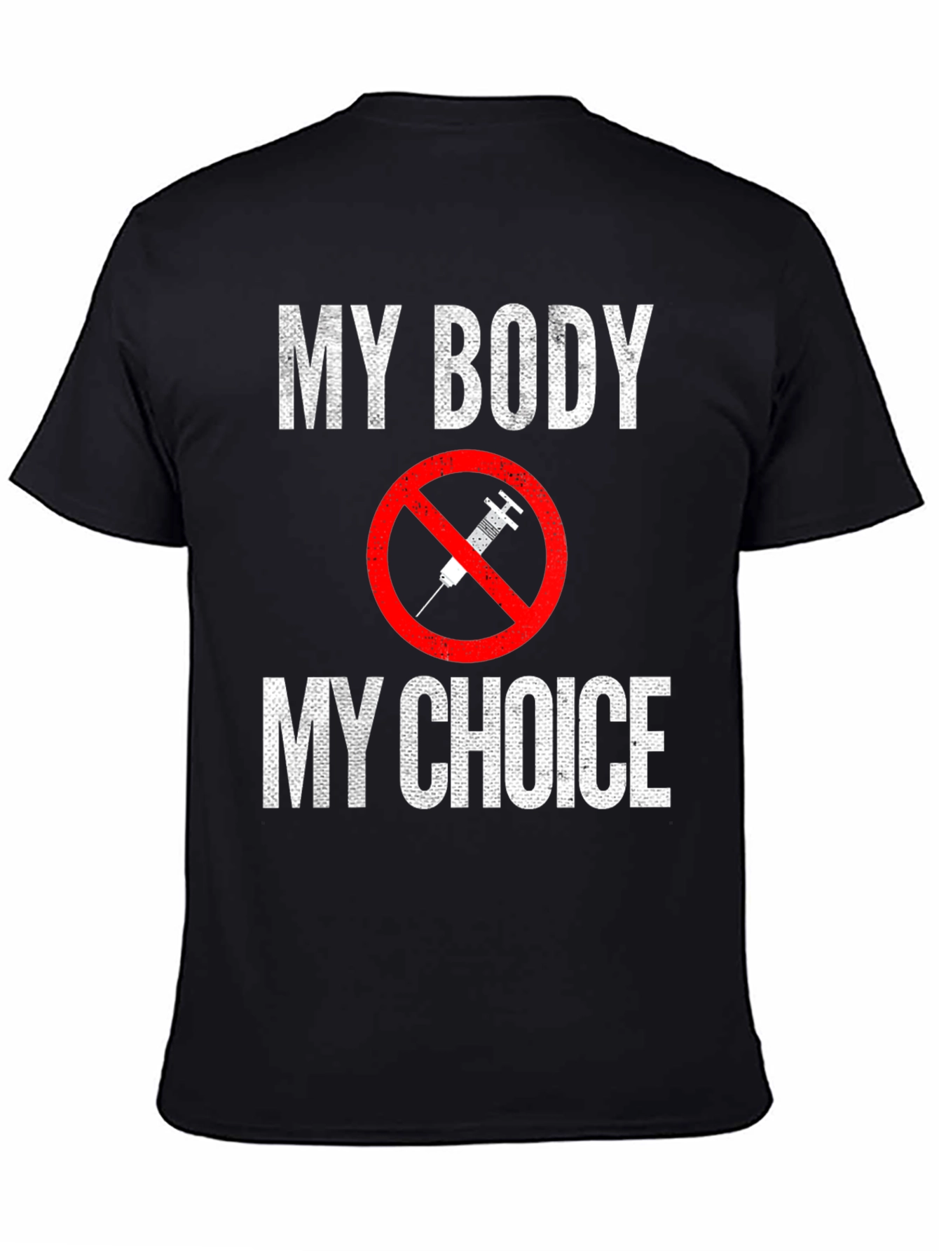 Black My Body My Choice T-Shirt view 4