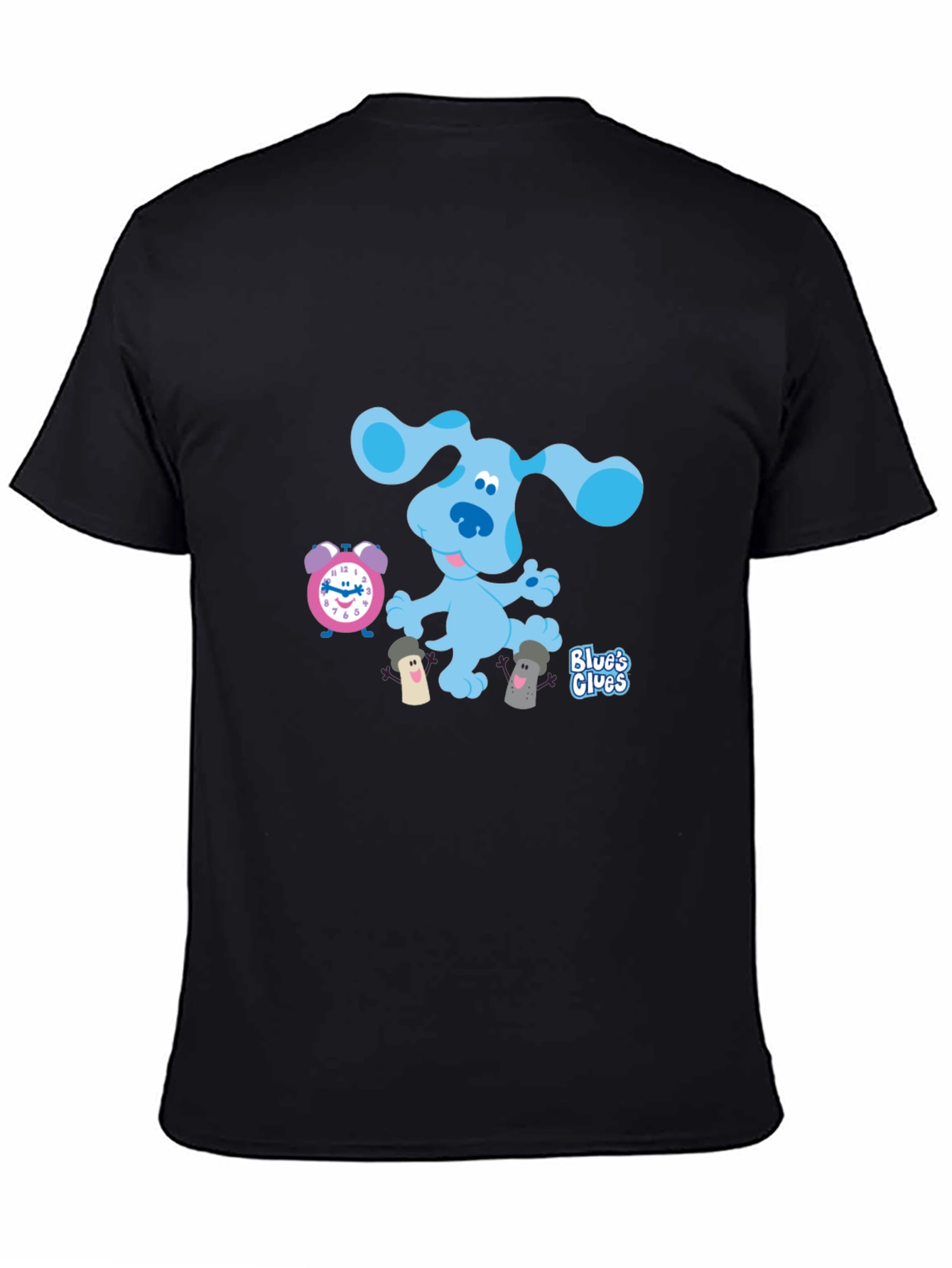 Black Blue's Clues Black Graphic Tee view 4