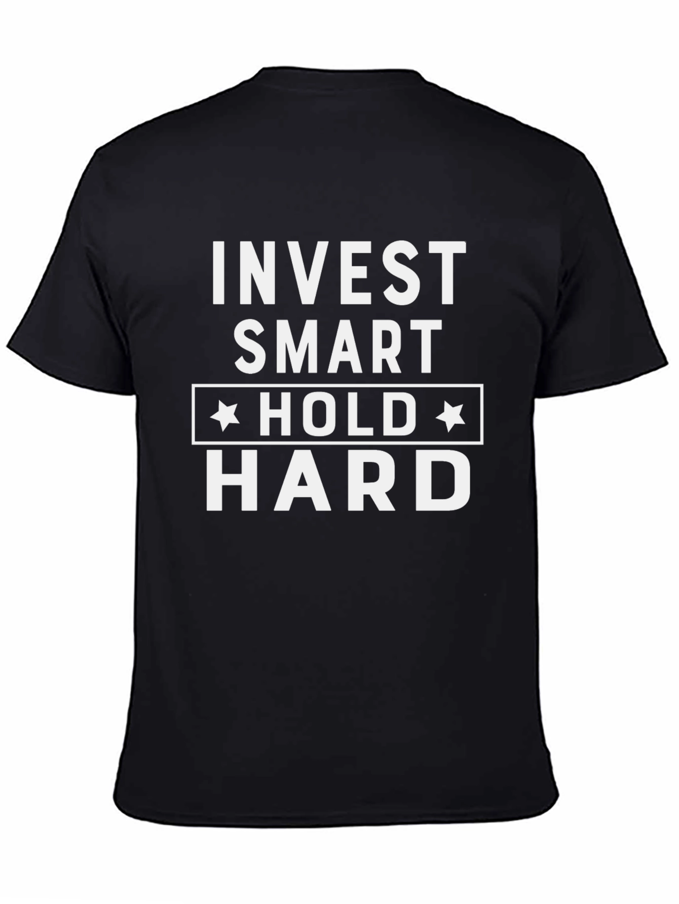 Black Invest Smart Hold Hard Graphic T-Shirt view 4