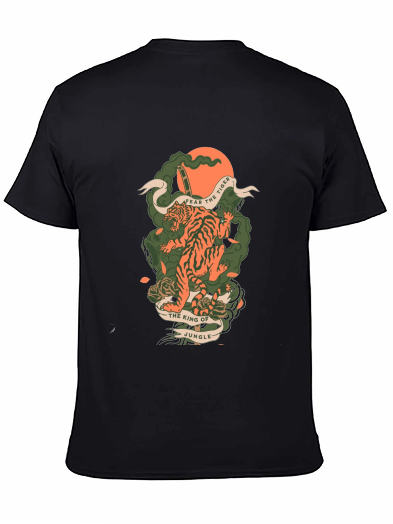 Black Tiger Graphic Tee - King of the Jungle view 4