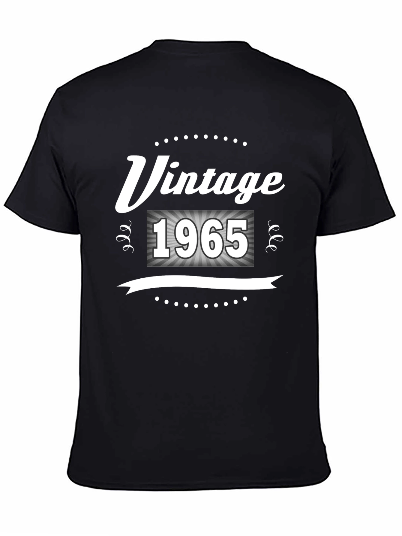 Black Vintage 1965 Graphic T-Shirt view 4
