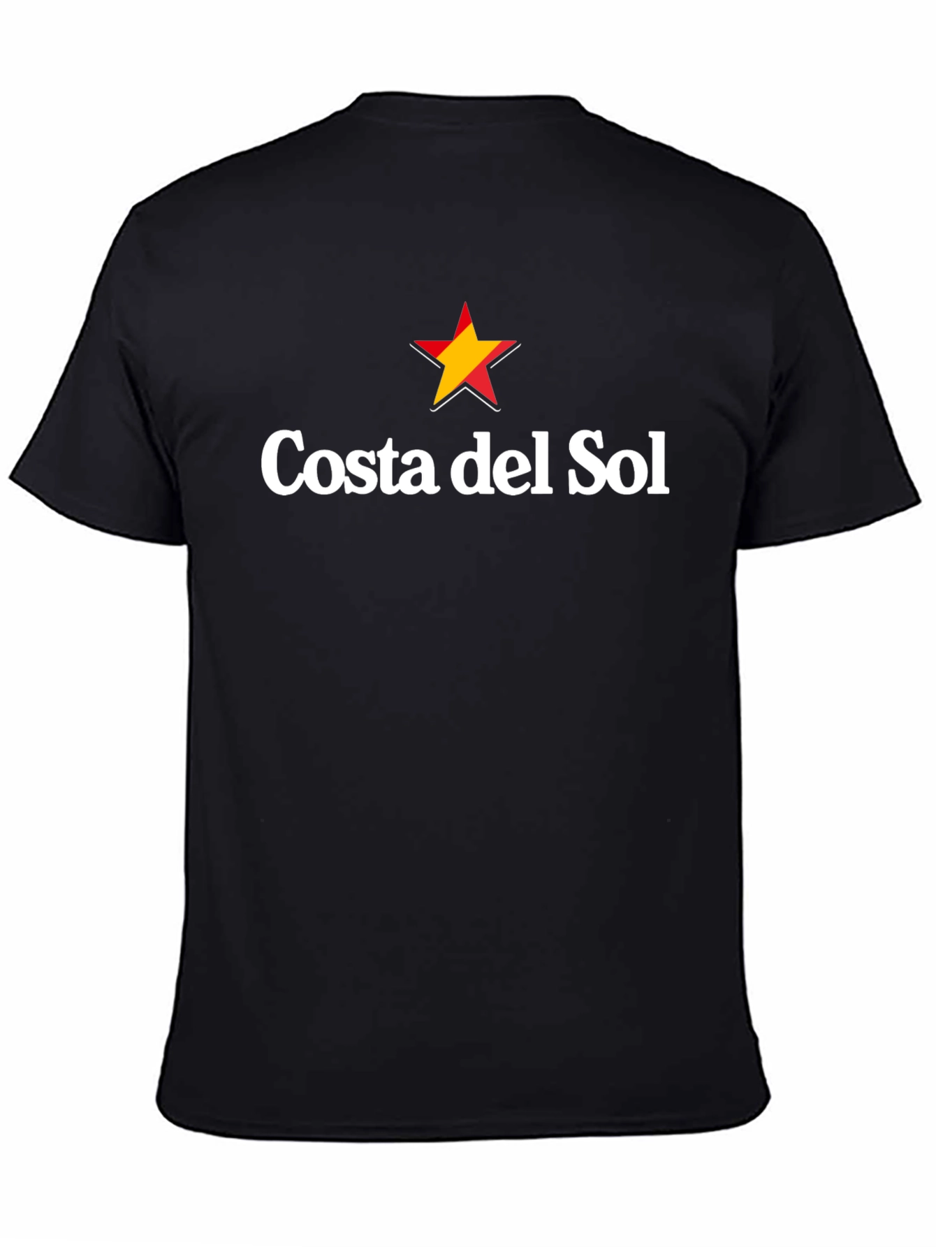 Costa del Sol Star T-Shirt - Black - 4