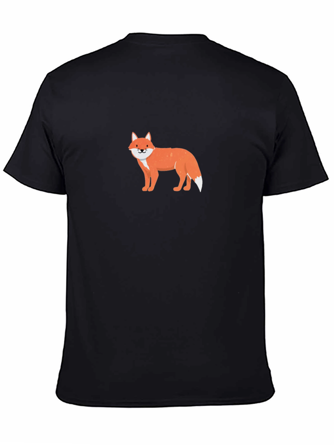 Black Black Fox Graphic Tee view 4