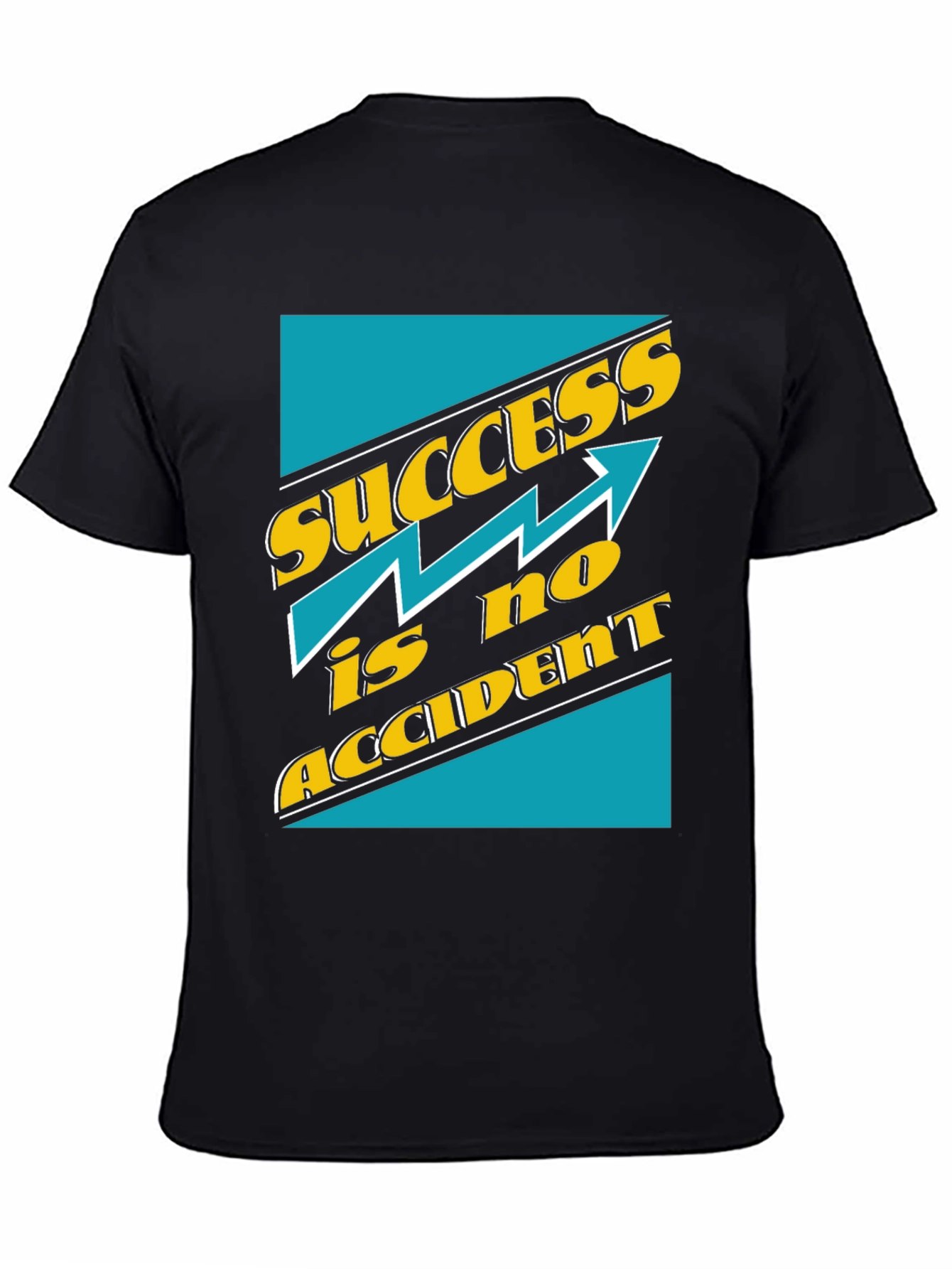 Black Success Is No Accident T-Shirt view 4