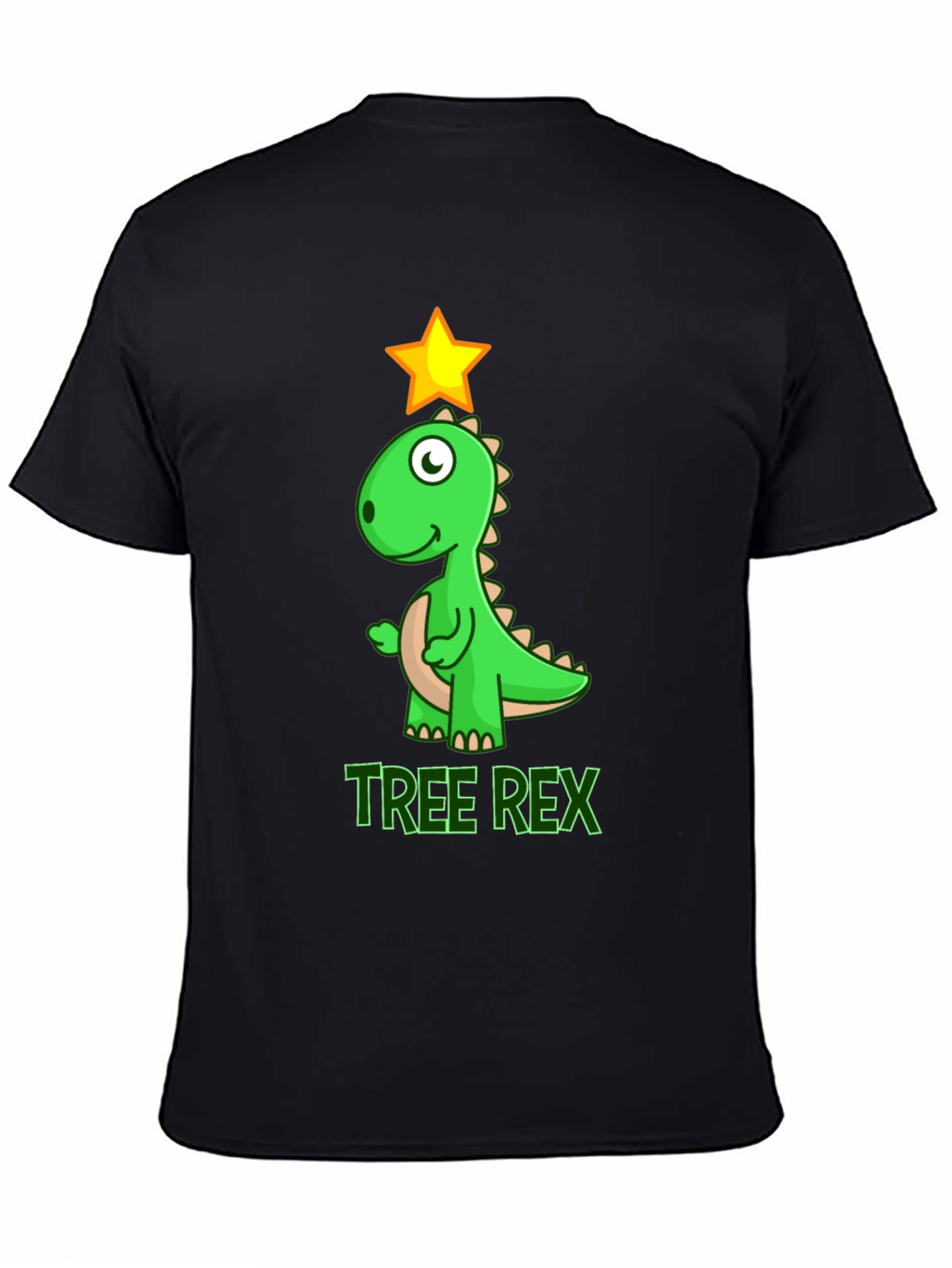 Tree Rex T-Shirt - Festive Dinosaur Tee - 4