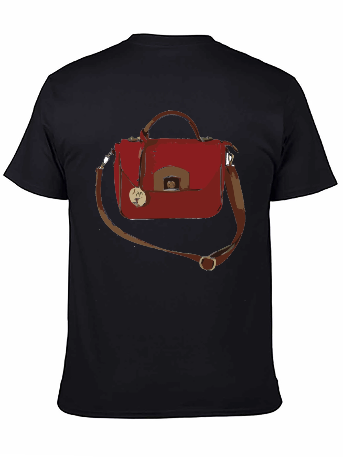 Black Satchel T-Shirt - Stylish Graphic Tee for Fashion Lovers view 4