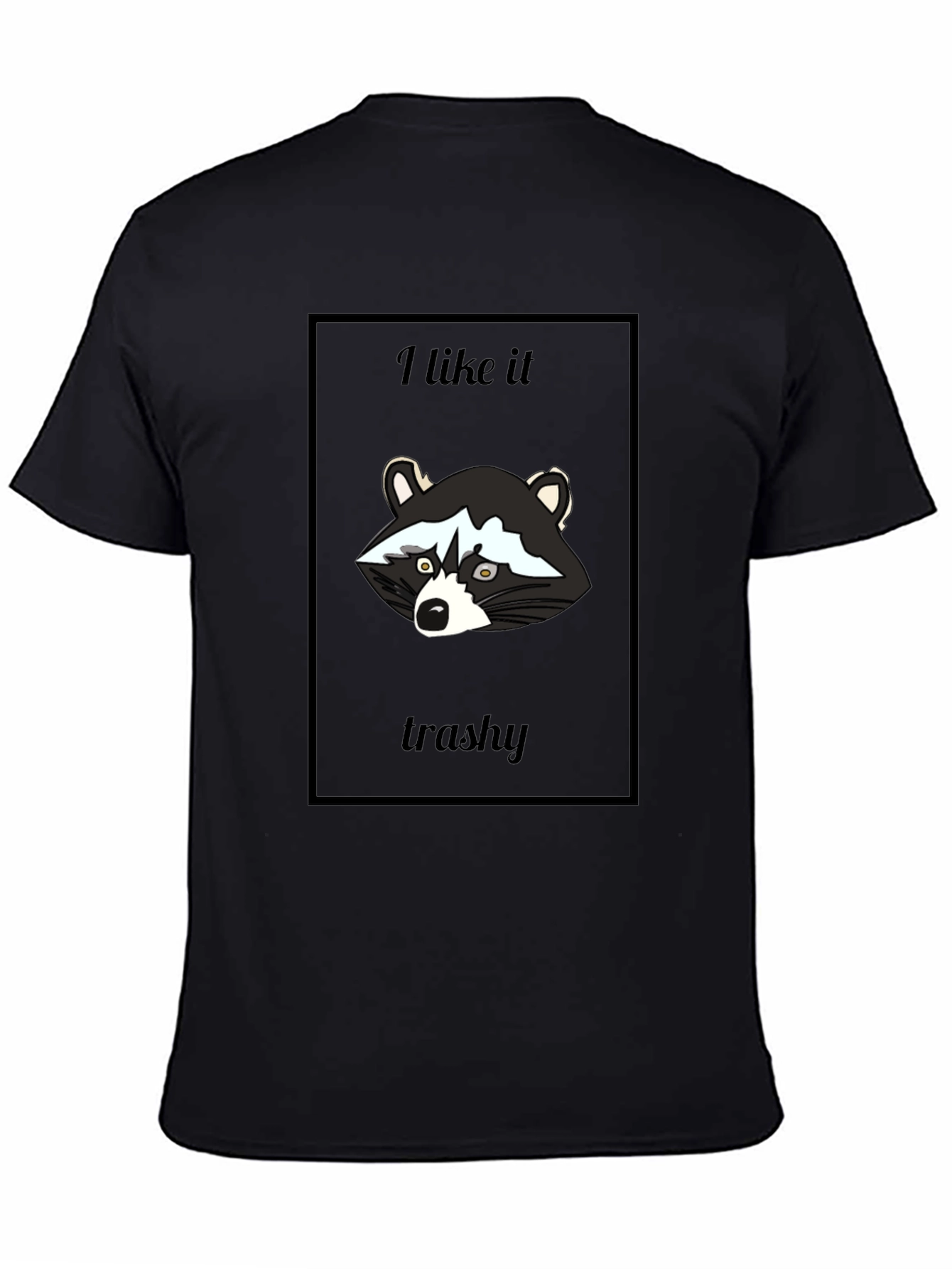 Black I Like It Trashy Graphic Tee view 4
