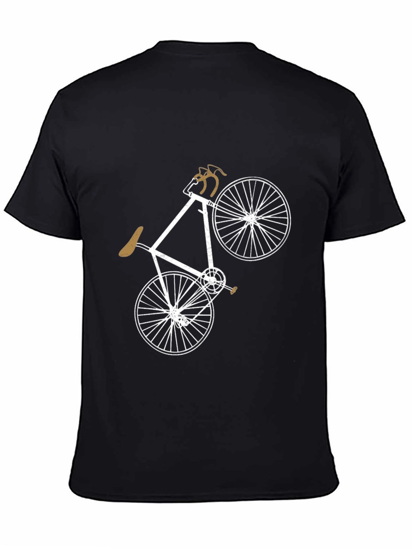 Black Classic Bike Graphic Tee - Stylish & Comfortable view 4