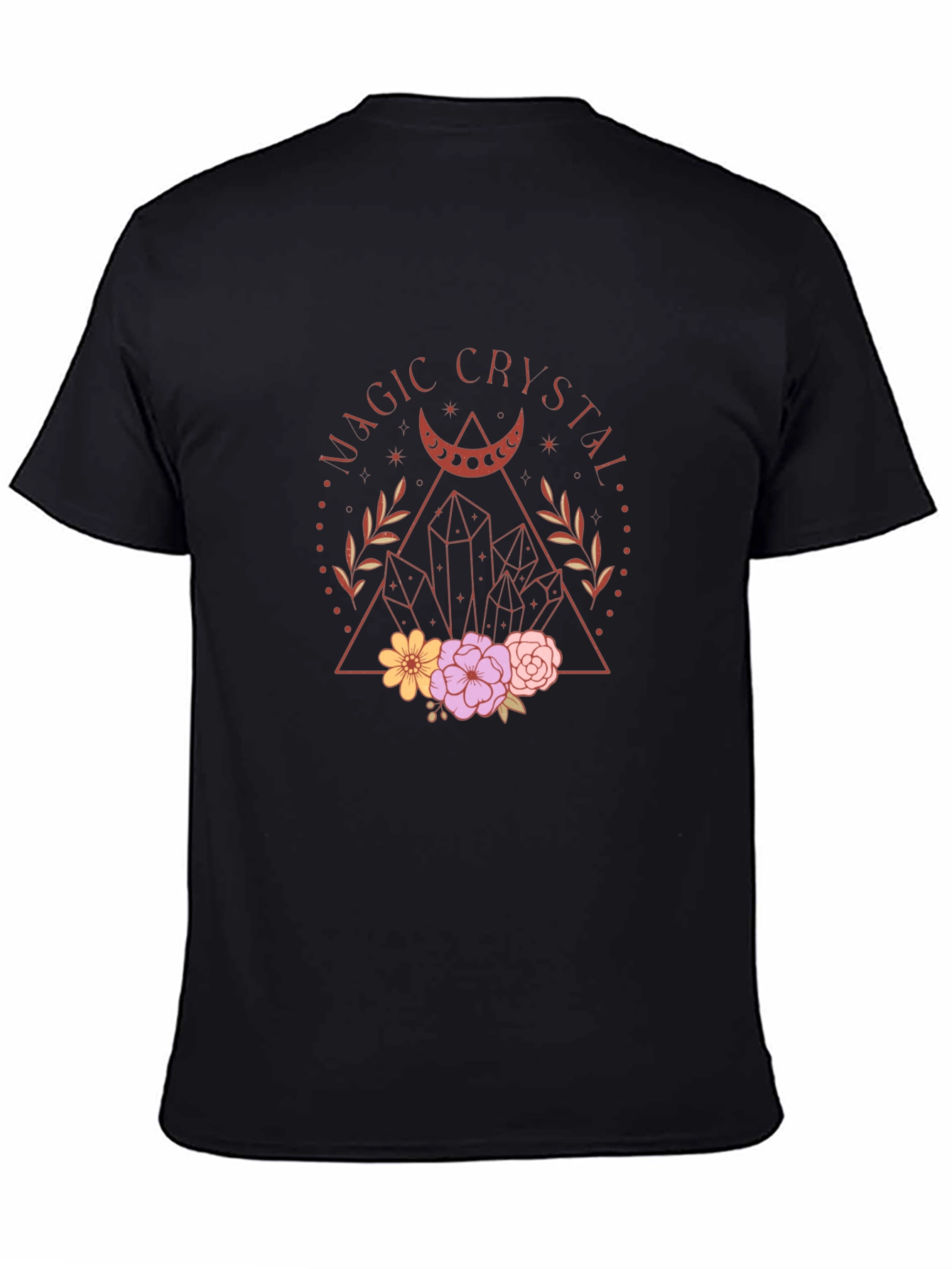 Black Magic Crystal Graphic T-Shirt view 4