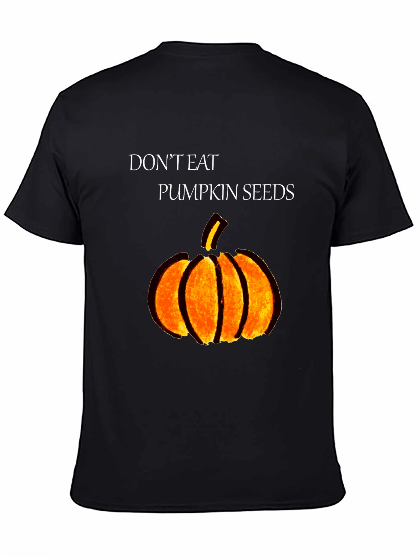 Black Don't Eat Pumpkin Seeds Graphic Tee view 4