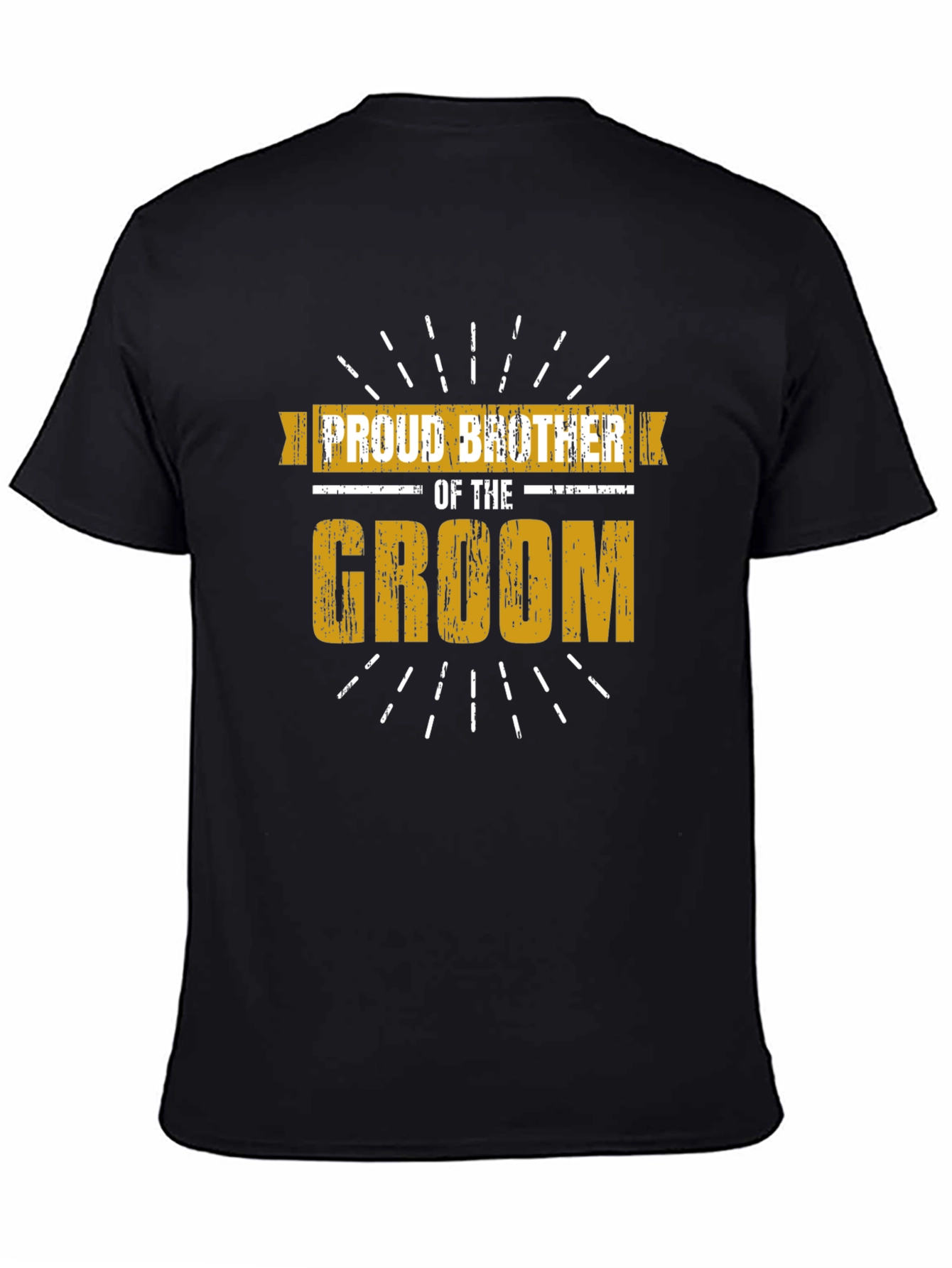 Proud Brother of the Groom T-Shirt - 4