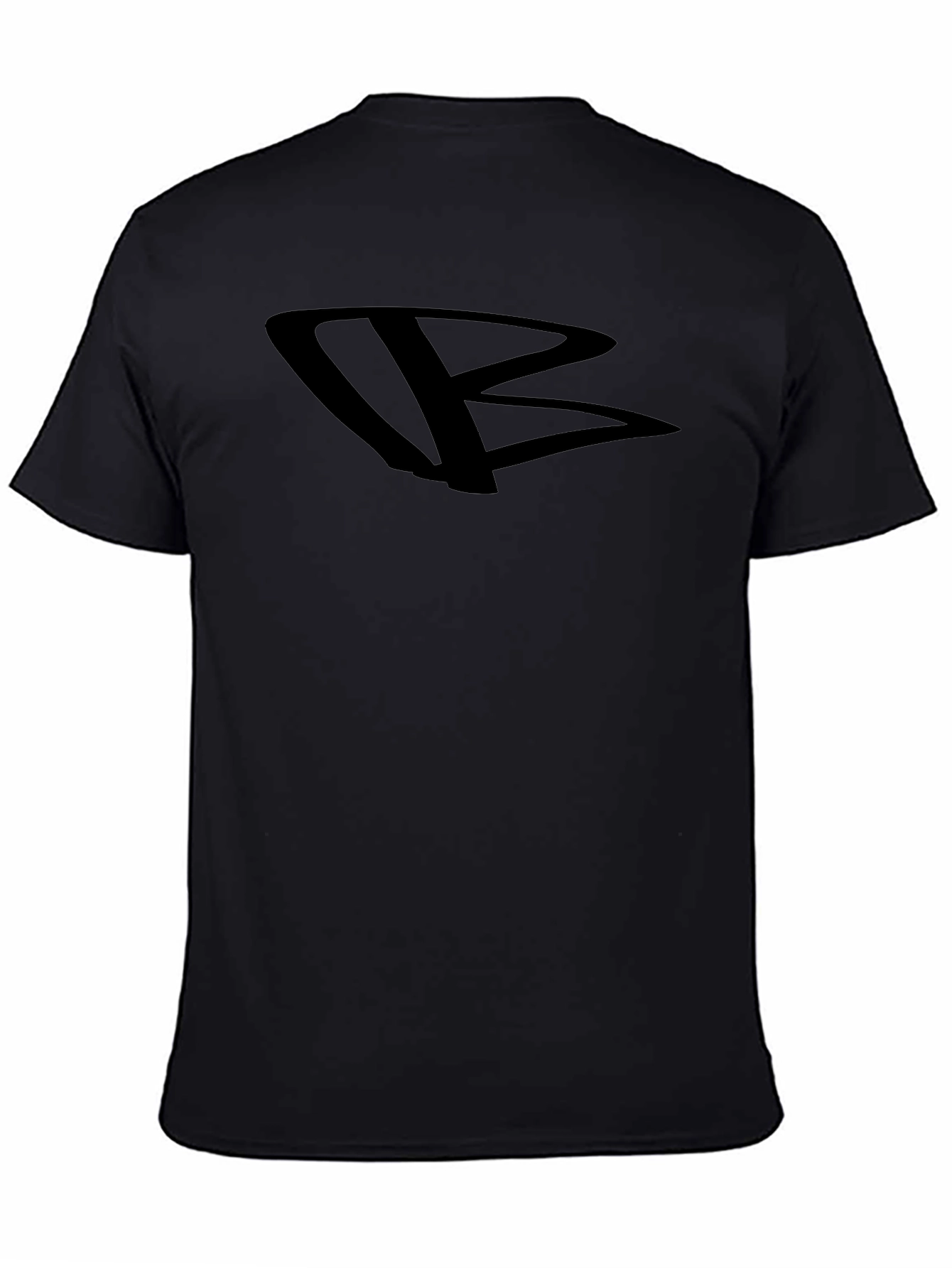Black Black Graphic Tee - Modern Style view 4
